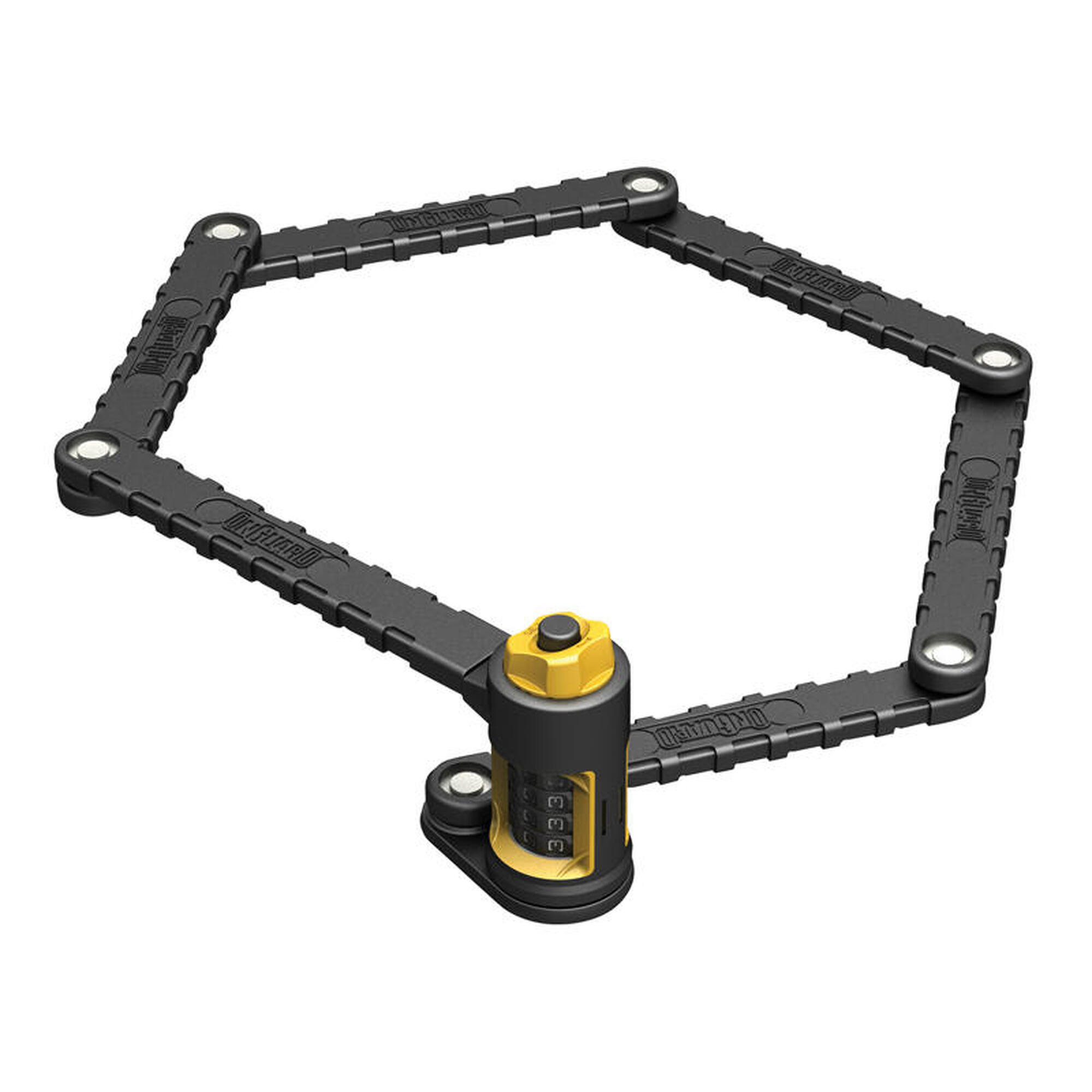 Zapięcie Rowerowe Onguard Link Plate Lock K9 Combo Składane 8115 - 88,5Cm