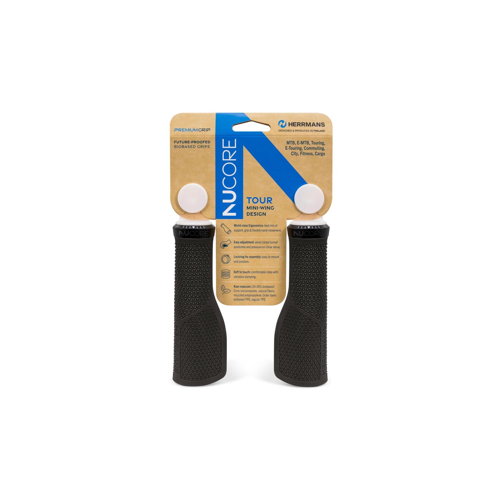 Chwyty Nucore Grip Tour Peak 130Mm Czarne