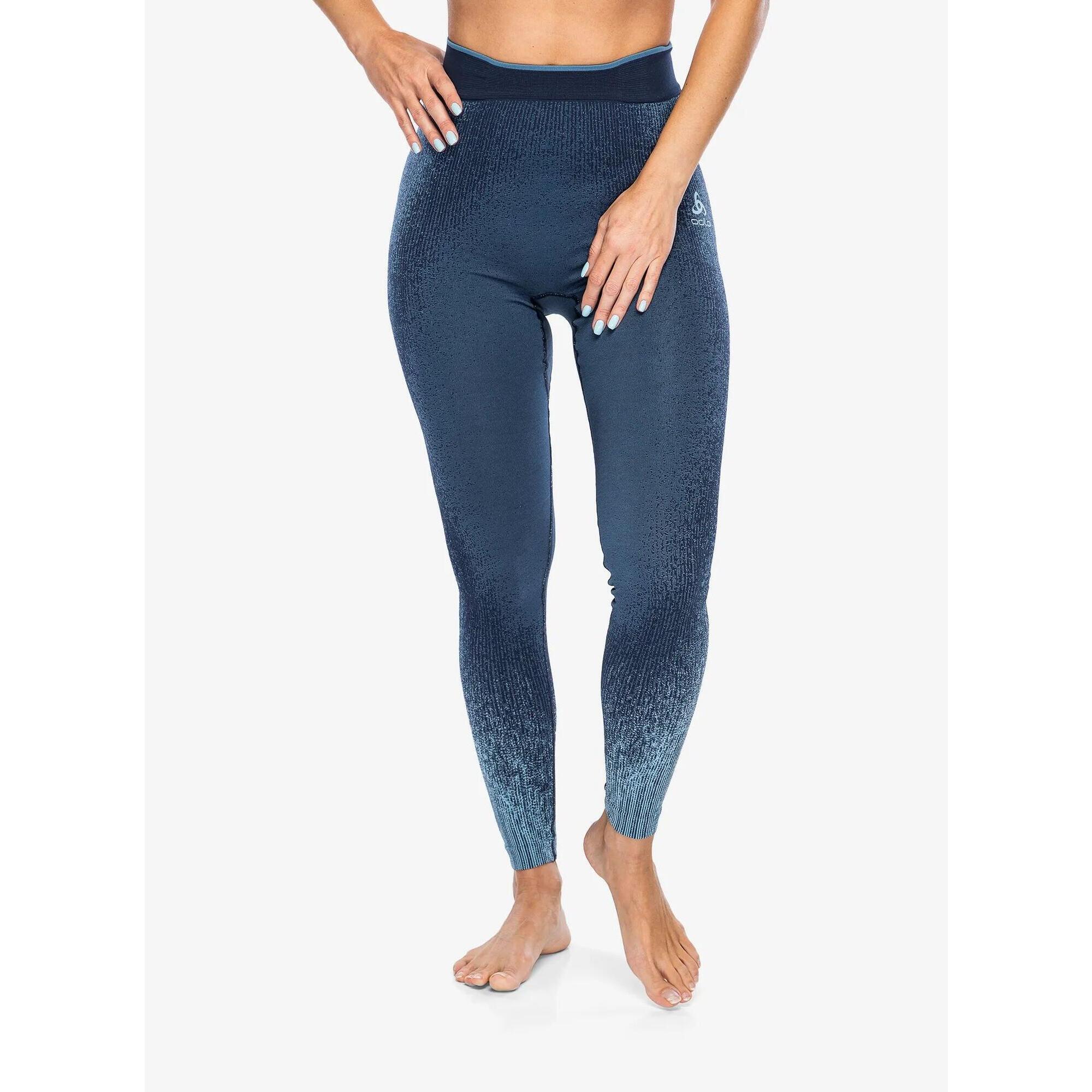 Legginsy termoaktywne damskie Odlo Blackcomb Eco BL Bottom Long