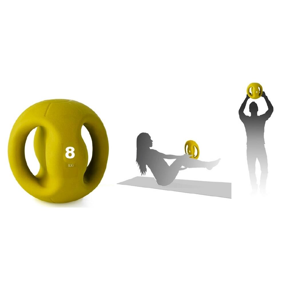 Piłka lekarska z uchwytem tremblay 8 kg