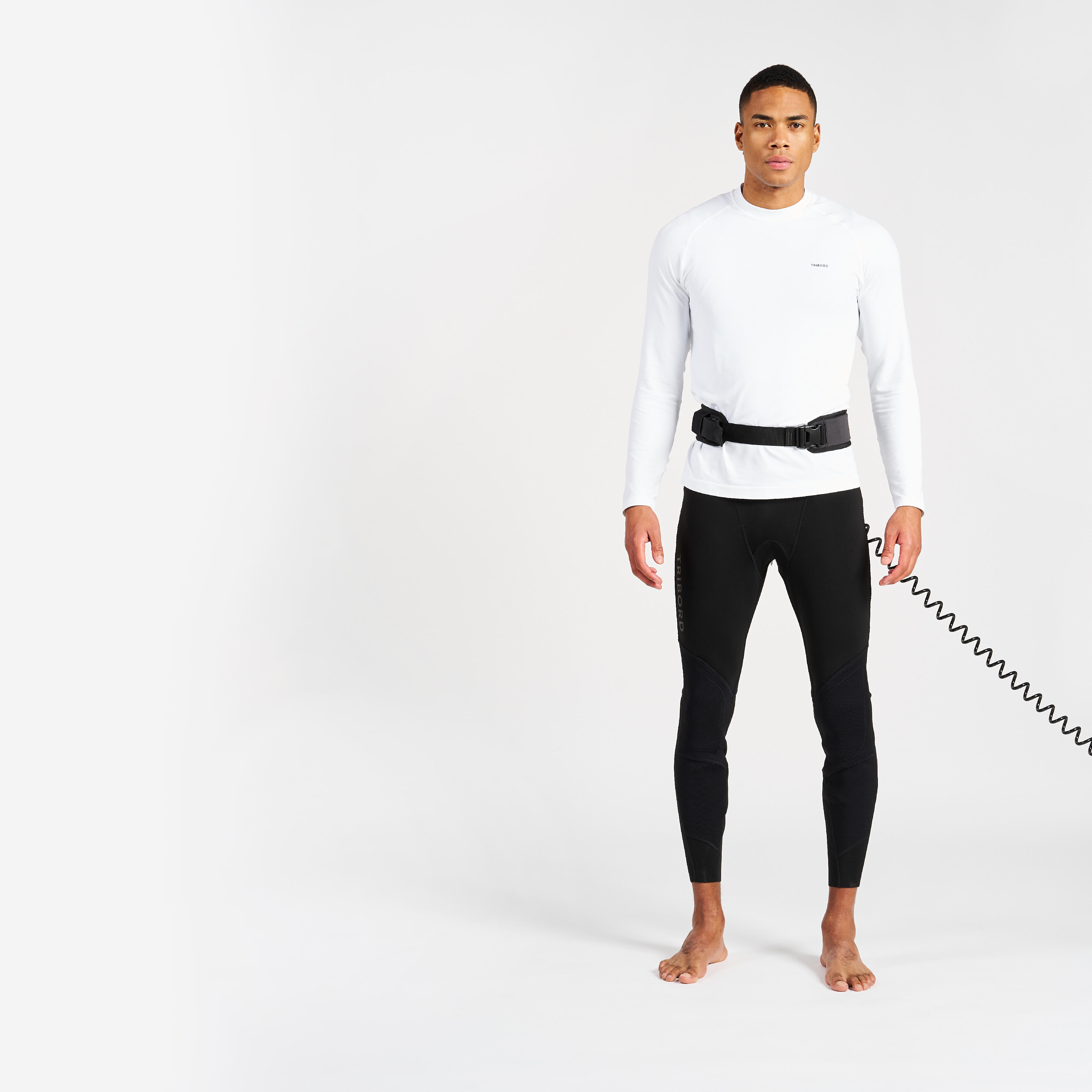 Leash do paska do deski wingfoil Tribord 8'2 / 250 cm