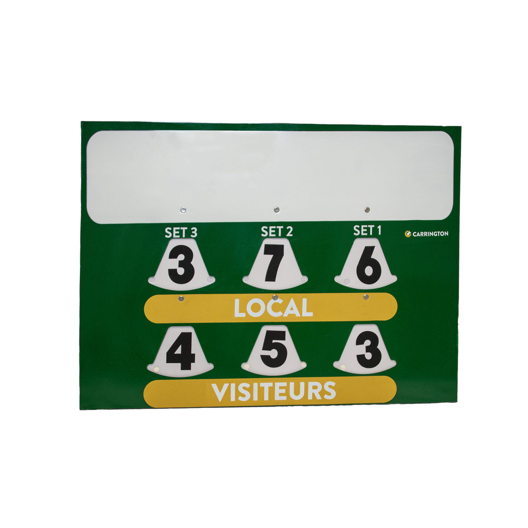 Tablica wyników z powierzchnią reklamową