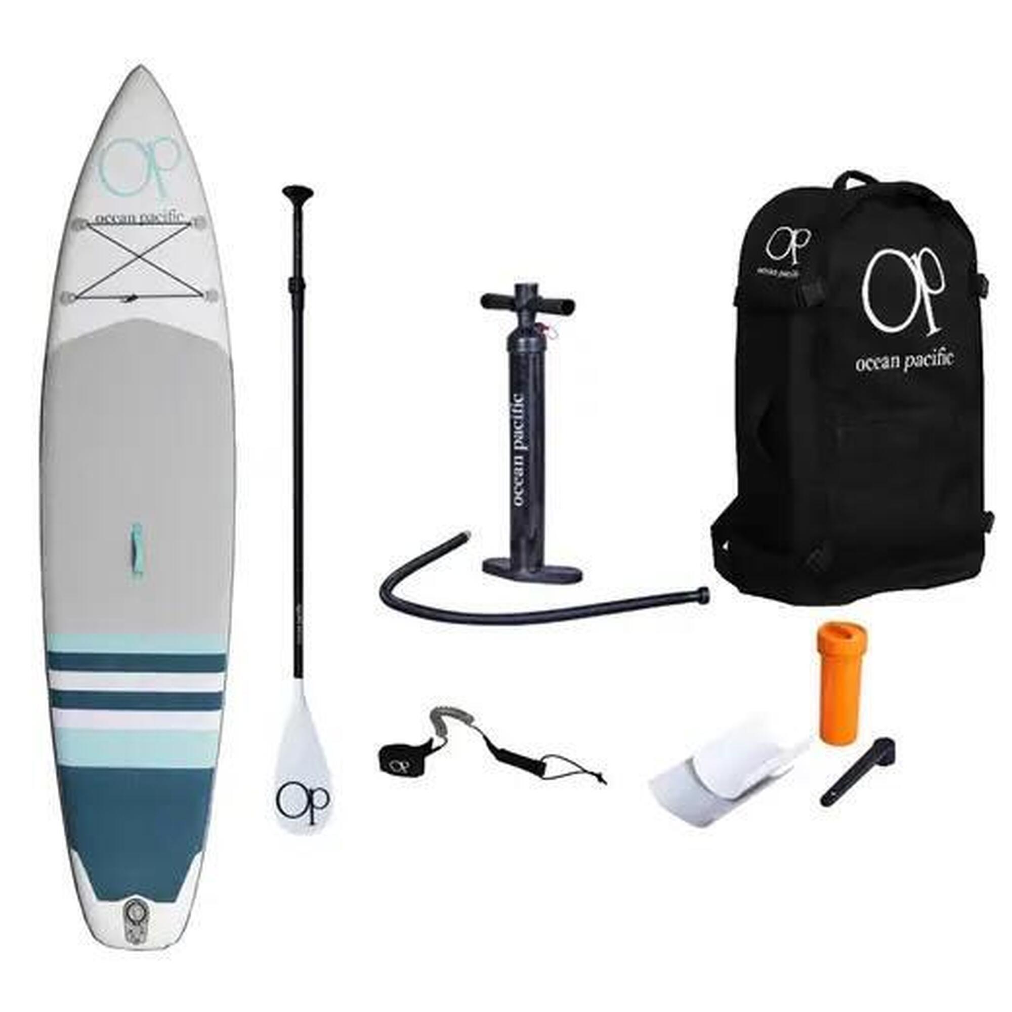 Surf Pompowane Ocean Pacific Laguna Lite 11'6 SUP Deska Pompowana - Biały/Sza...