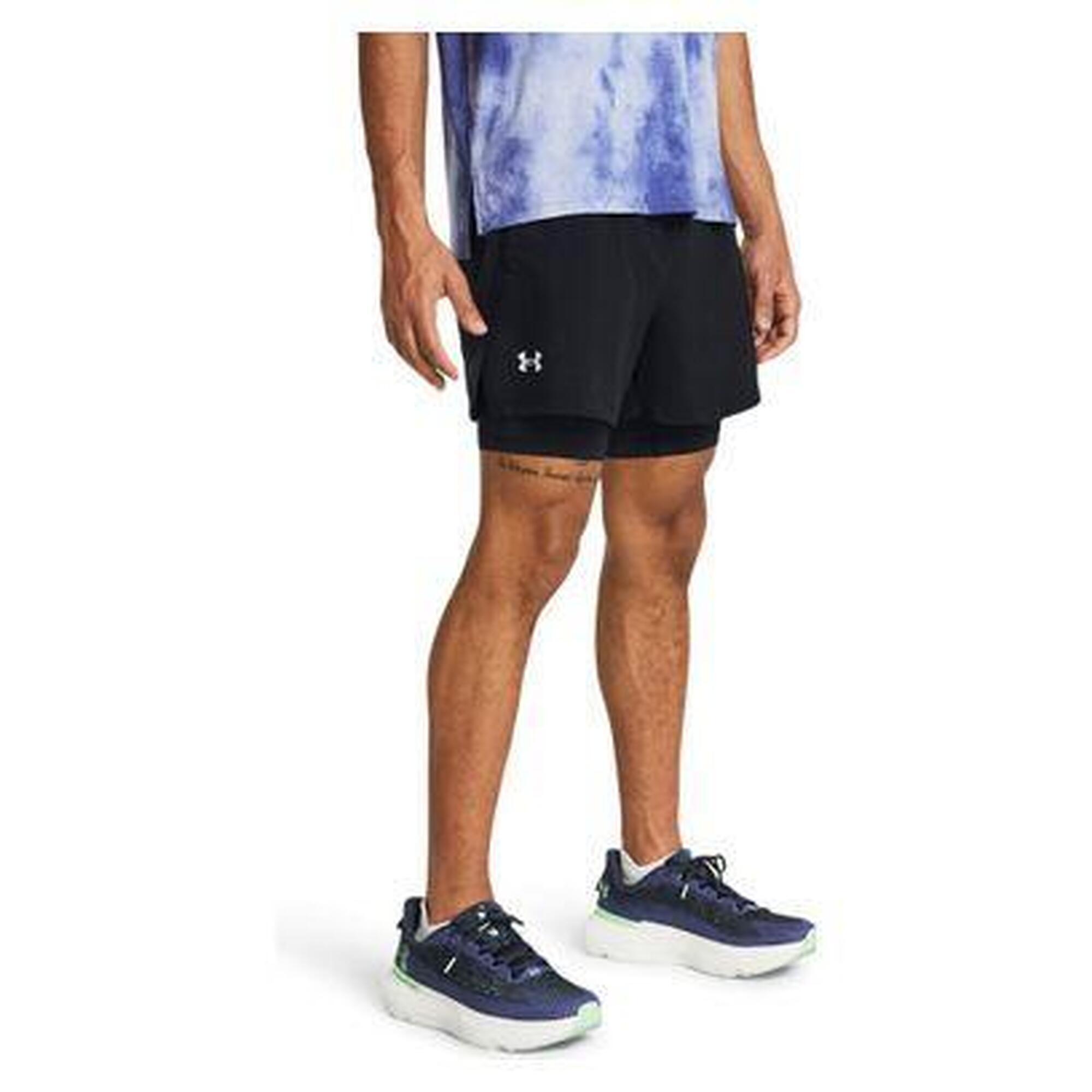 Spodenki do biegania męskie Under Armour Launch 5 inch 2-in-1 Short