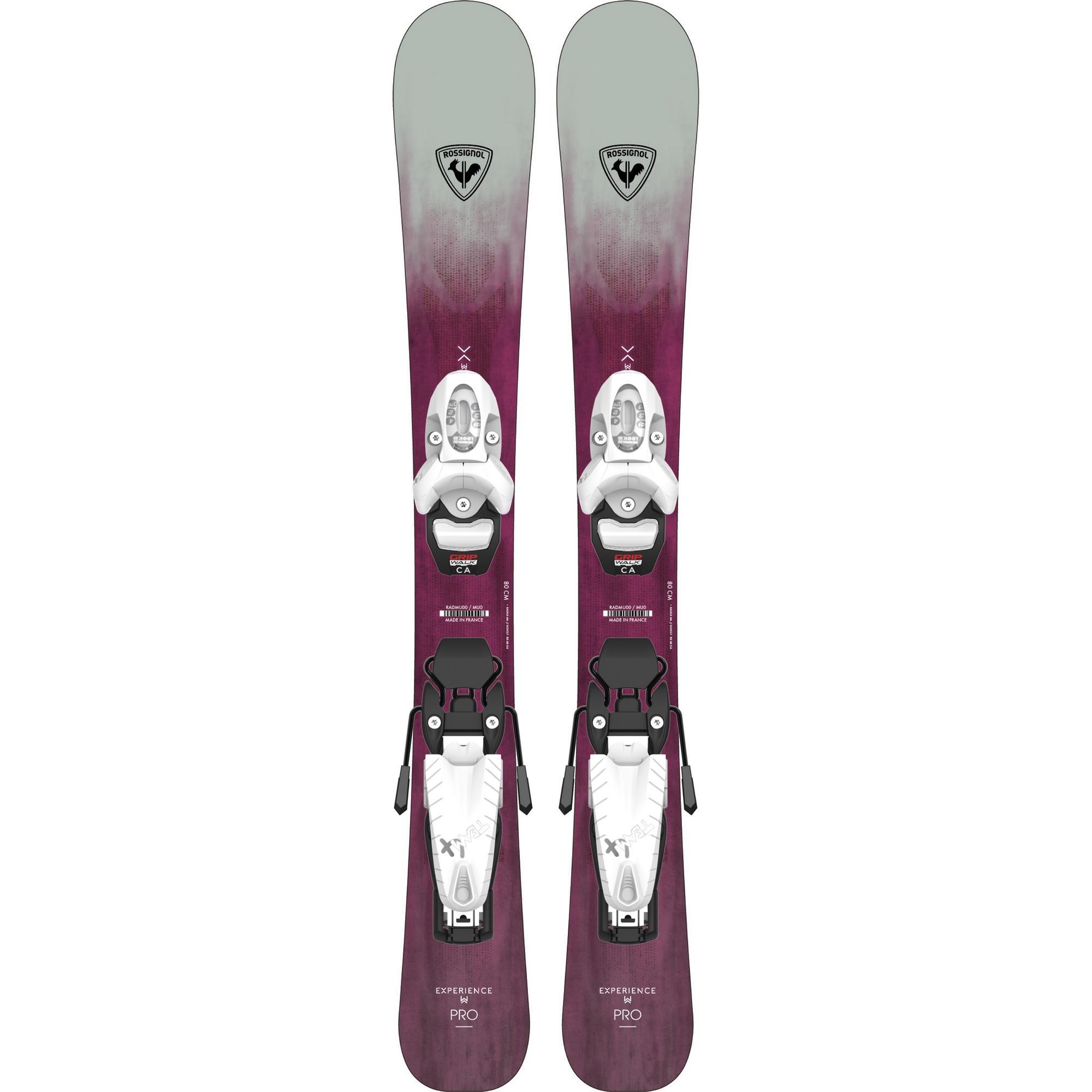 Narty zjazdowe dla dzieci EXPERIENCE PRO W z wiązaniami LOOK Kid 4