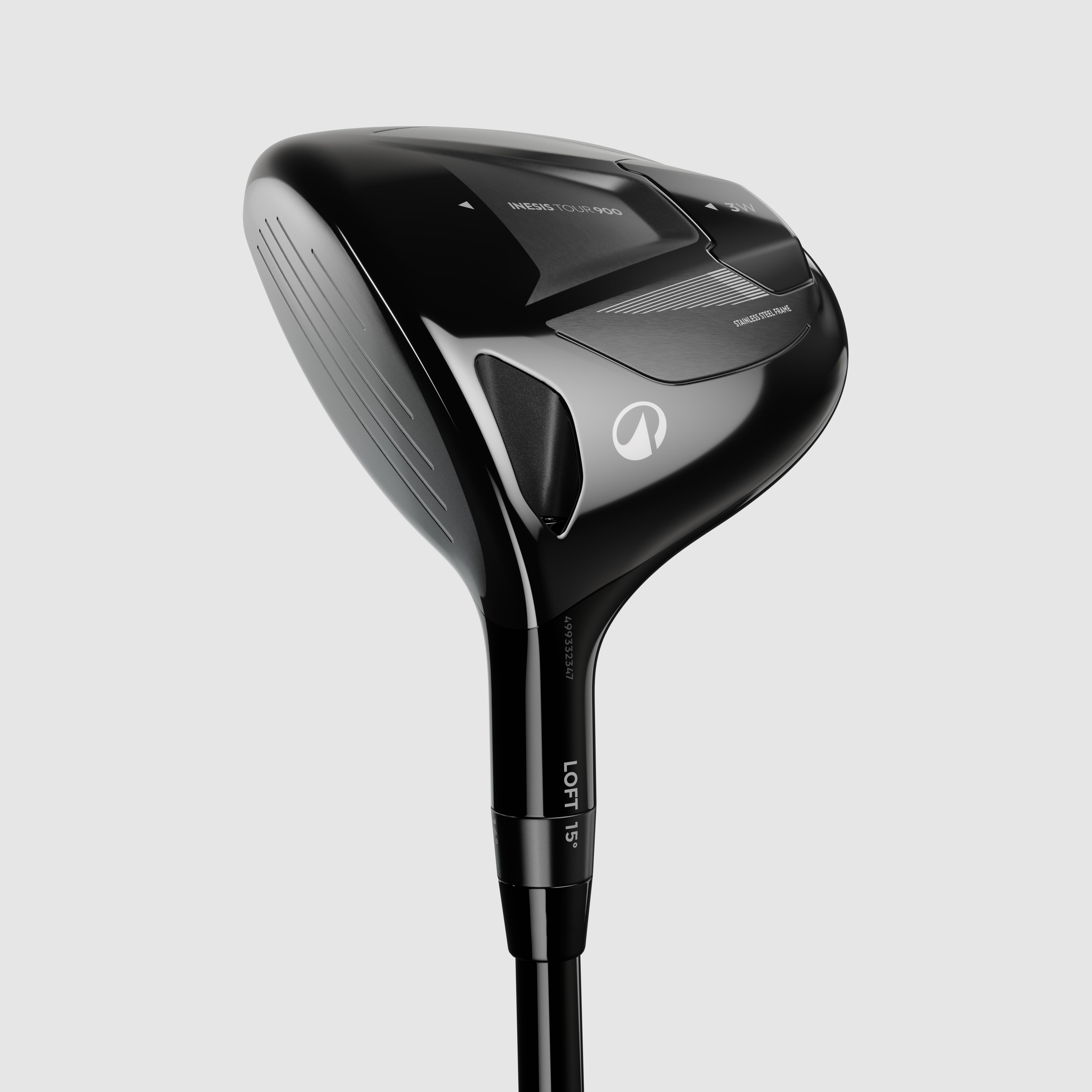 Kij golfowy wood nr 3 Inesis Tour 900 regular średni swing dla leworęcznych