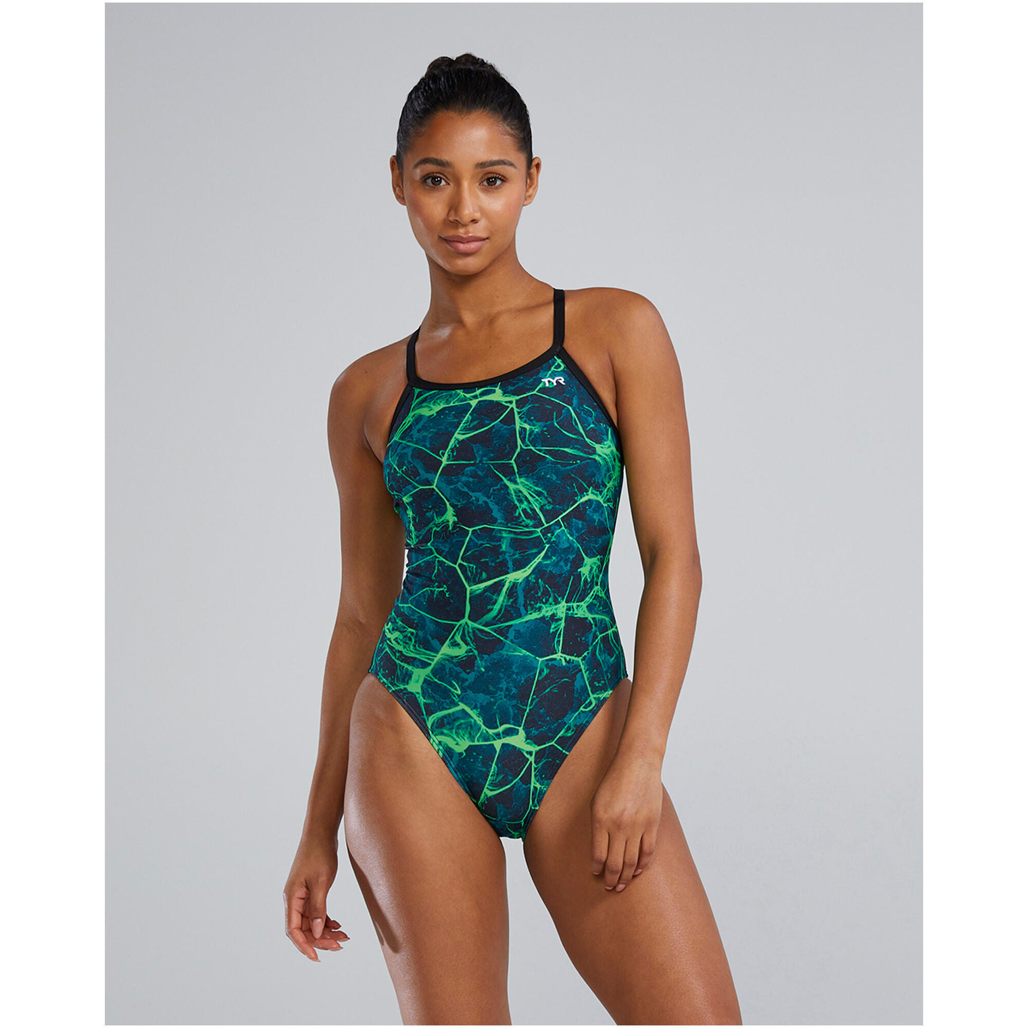 Strój pływacki damski TYR W DMDFIT SYNAPSE