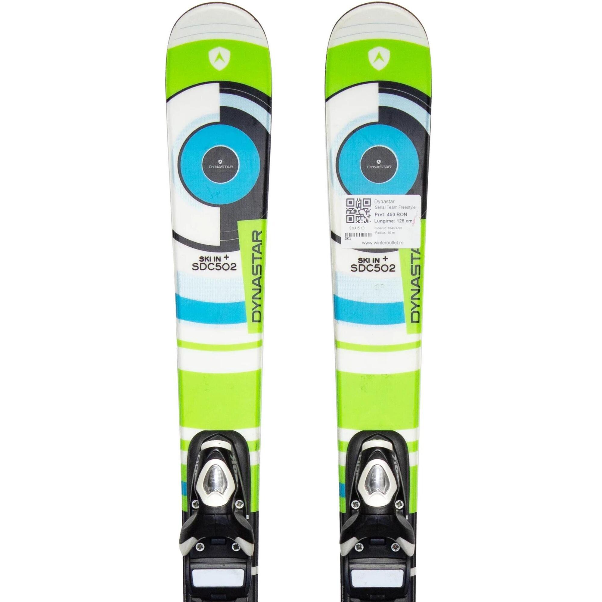 Second Life- Narty DYNASTAR Serial Team Freestyle, 125 cm - Stan bardzo dobry