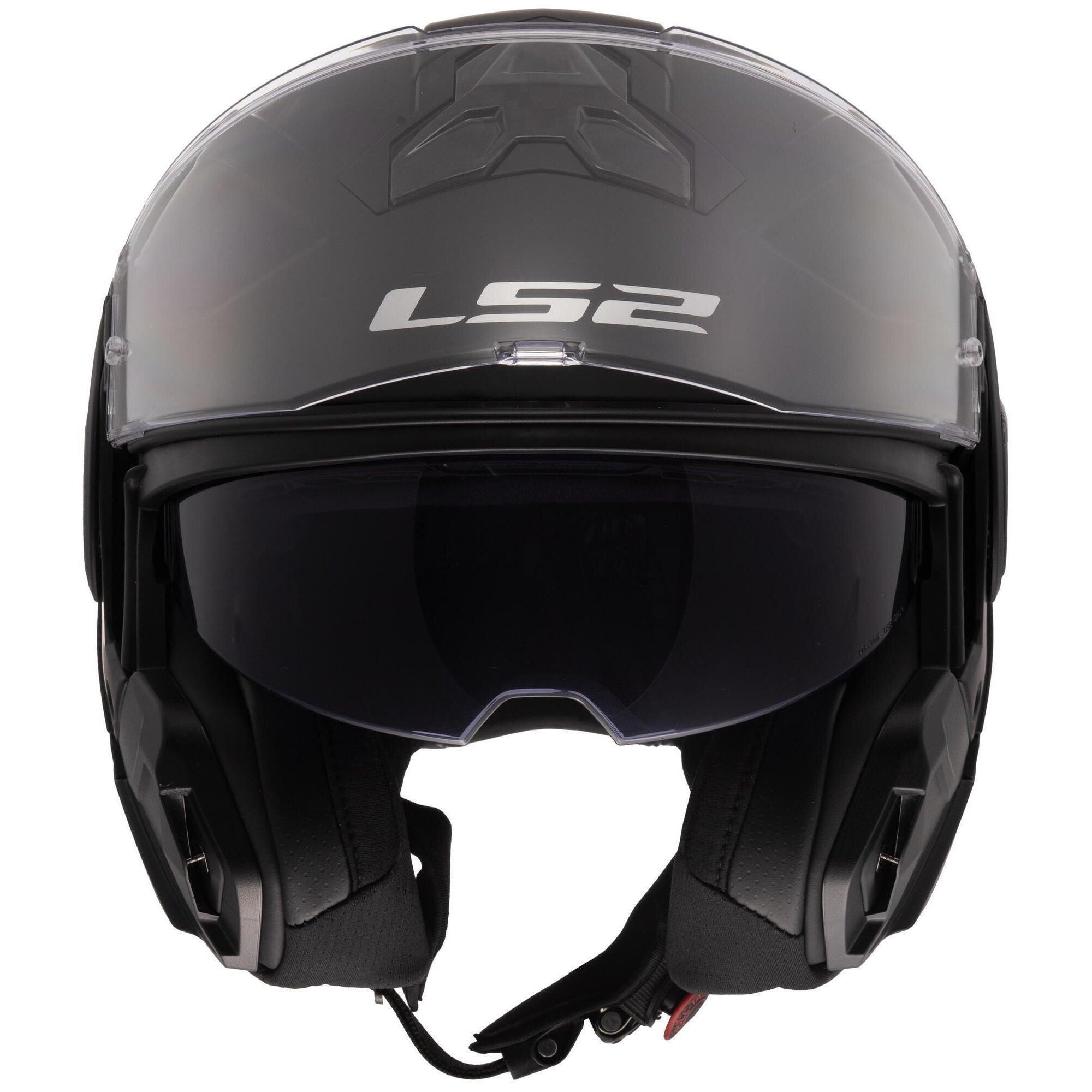 Kask modułowy LS2 FF910 Advant II Solid XS matowy czarny