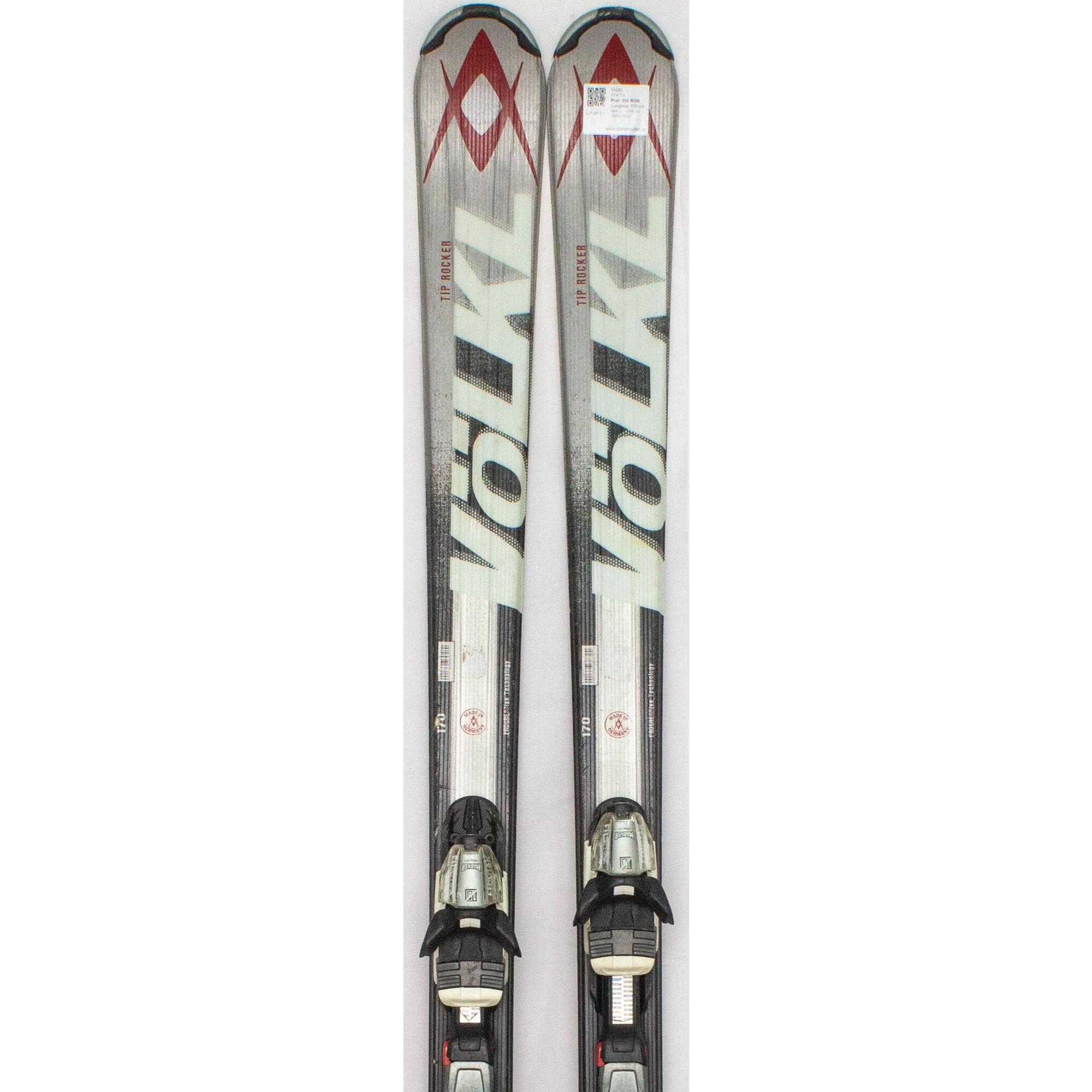 Second Life- Narty VOLKL RTM 7.4, 170 cm- Stan dobry