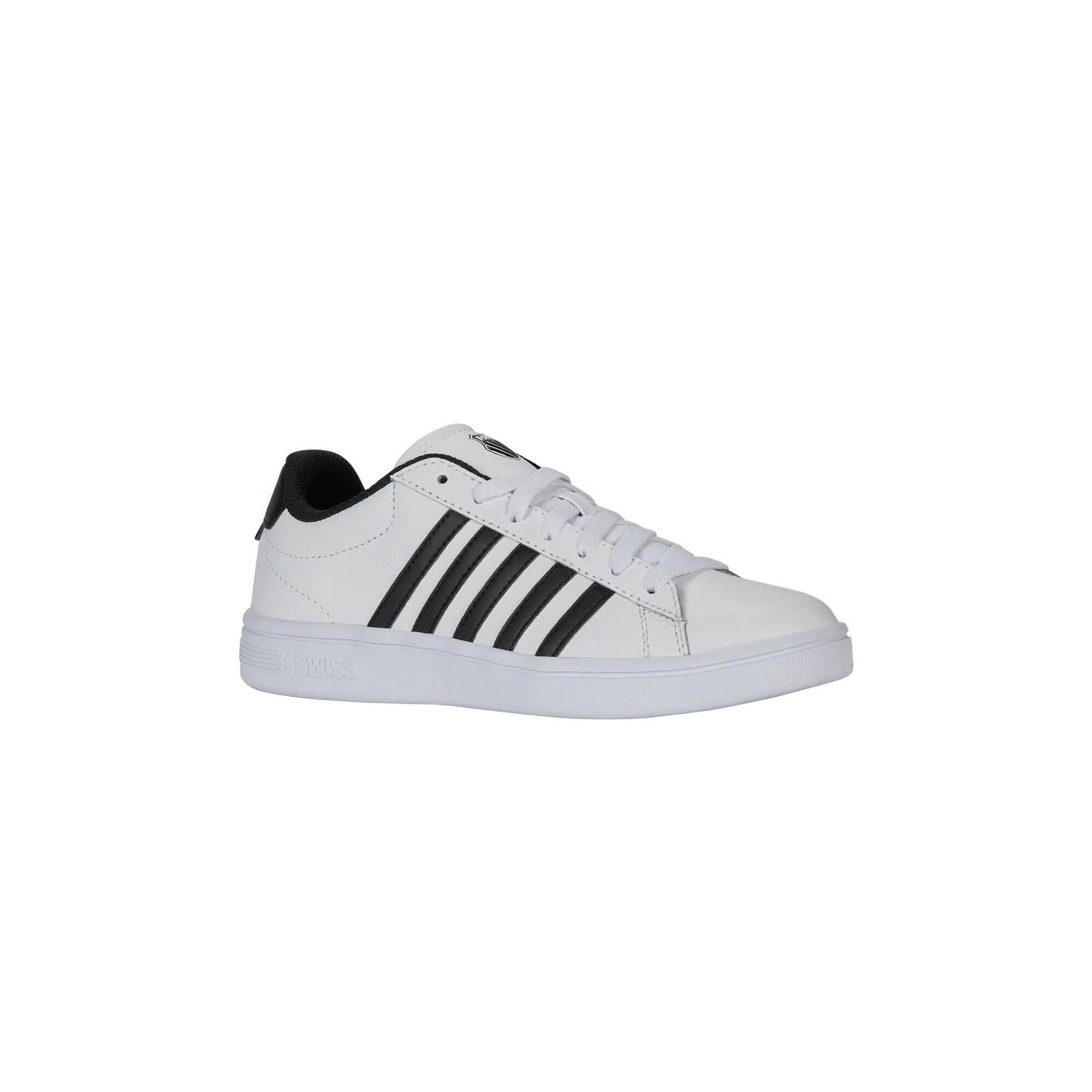 Męskie sneakersy K-Swiss COURT TIEBREAK II WHITE/BLACK/WHITE-M (04413-191-M)