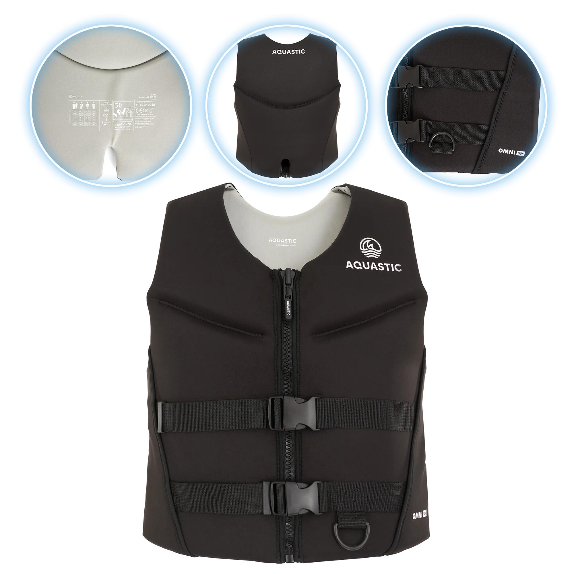 Kamizelka asekuracyjna AQUASTIC Omni 50N