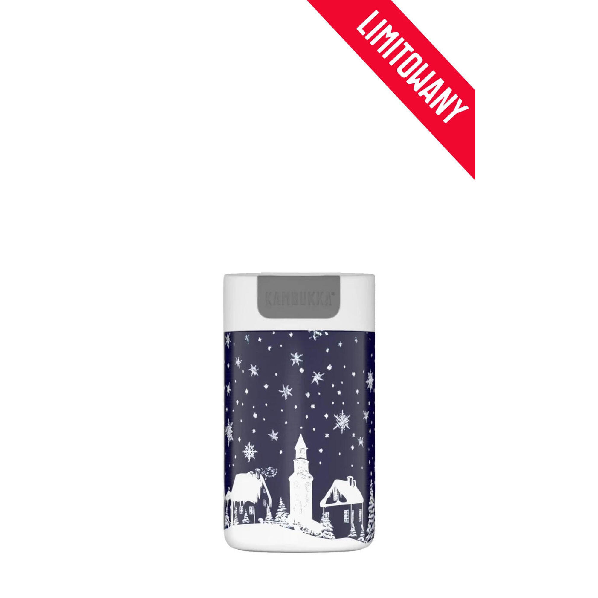 Kambukka kubek termiczny Olympus 300ml Kubek świąteczny - Let it snow