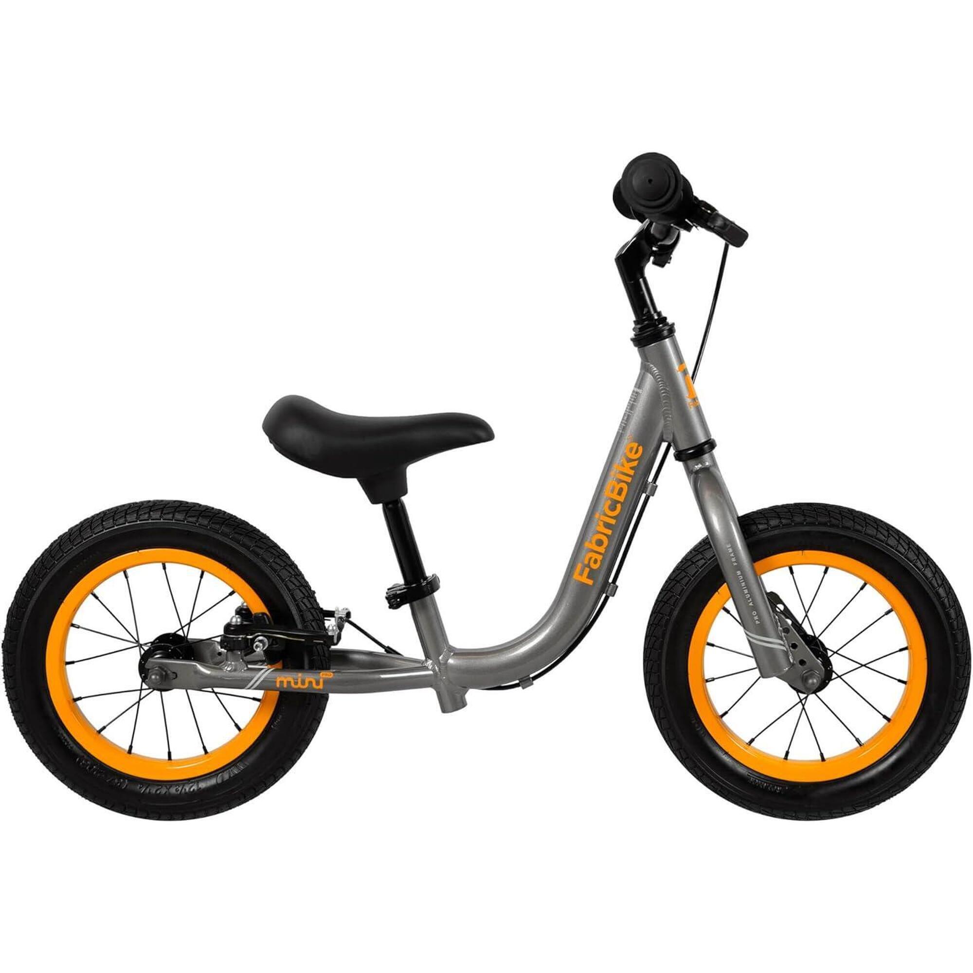 FABRICBIKE Mini PRO - rowerek biegowy 12" dla dzieci w wieku 2-5 lat. Graphite