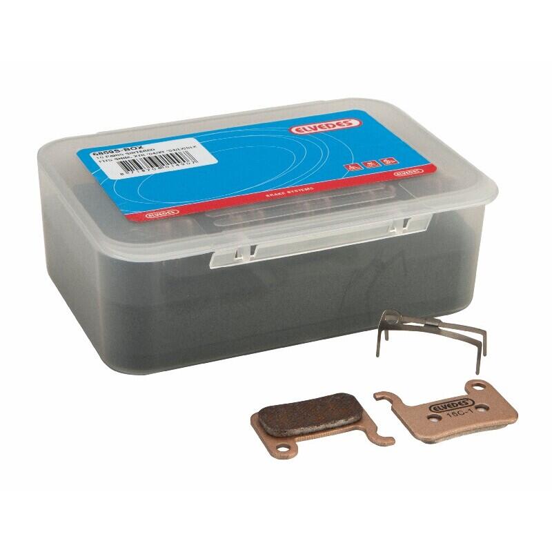 Para metalowych klocków hamulcowych do roweru Elvedes Shimano BR-M535, M545, M58