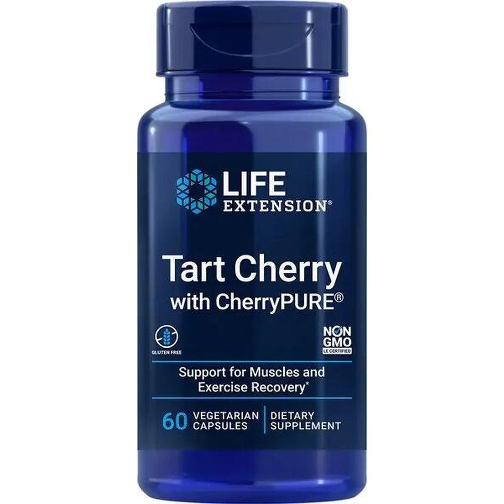 Tart Cherry + CherryPure Life Extension 60 vkaps