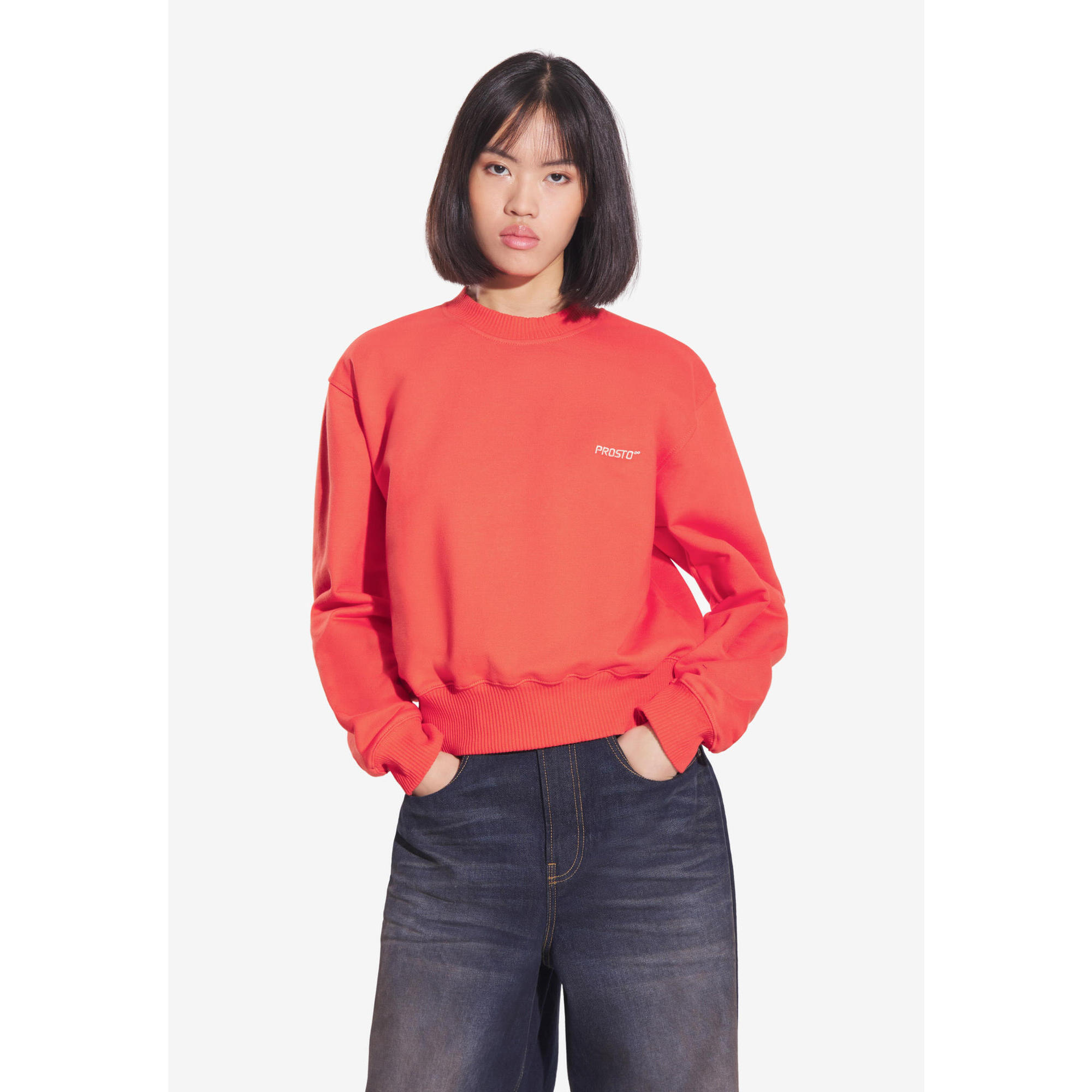 Bluza sportowa damska Prosto Bomb bez kaptura