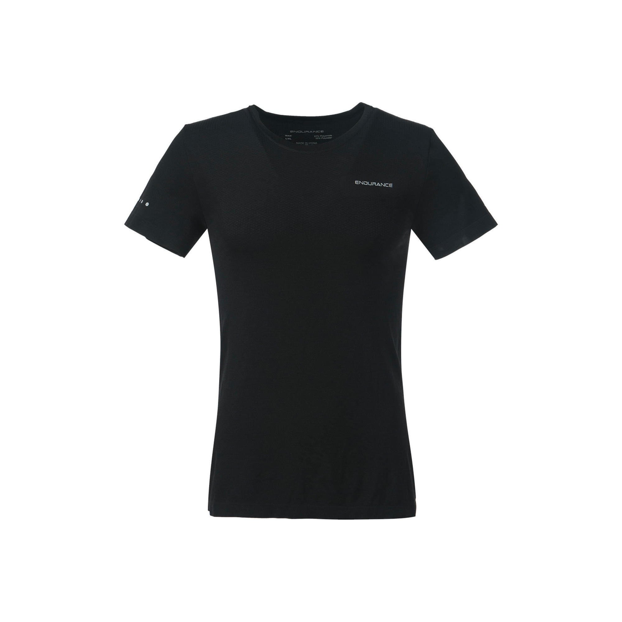 Koszulka treningowa męska Endurance Jaro Melange Seamless S/S