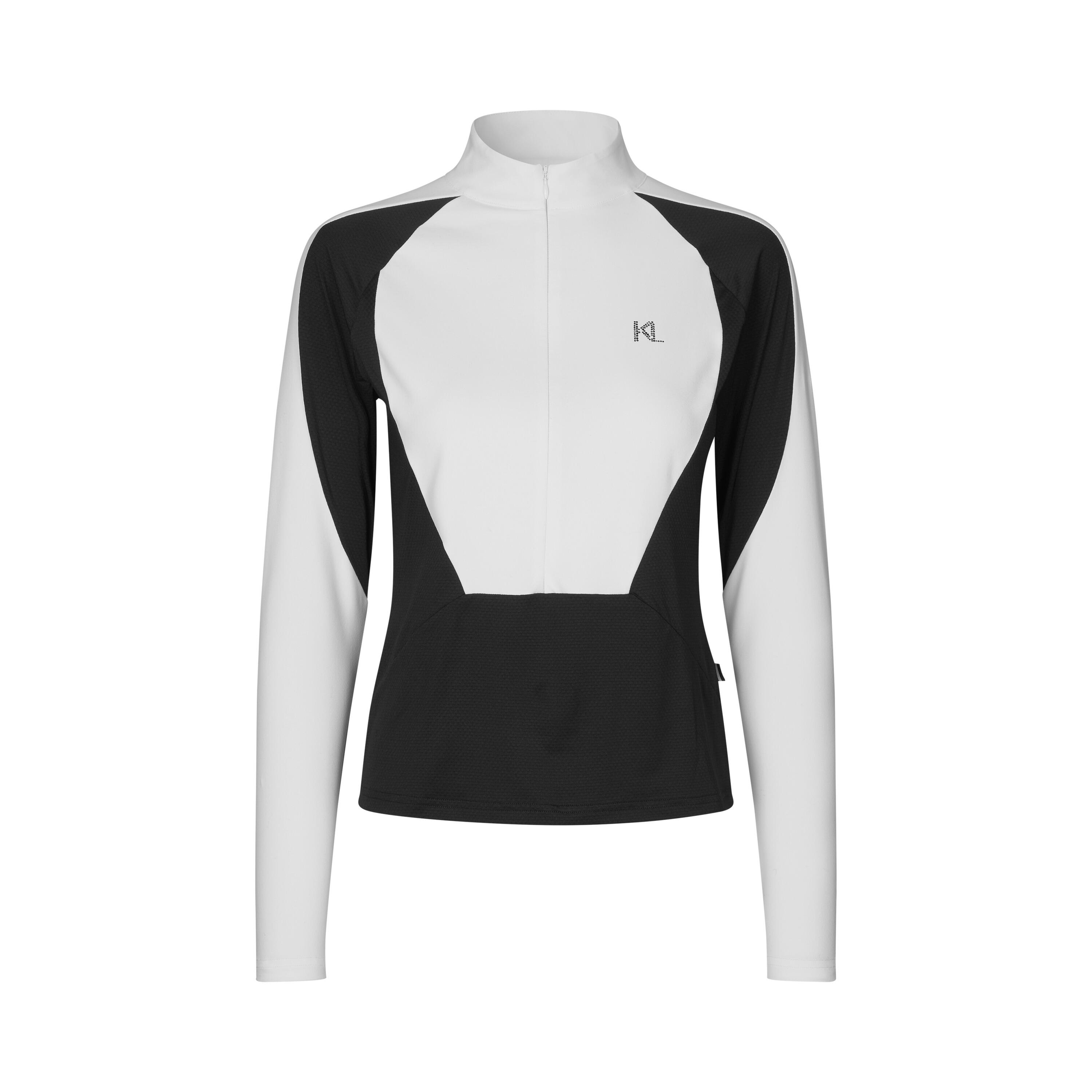 Kurtka do jazdy konnej z długim rękawem dla kobiet Kingsland Vitty