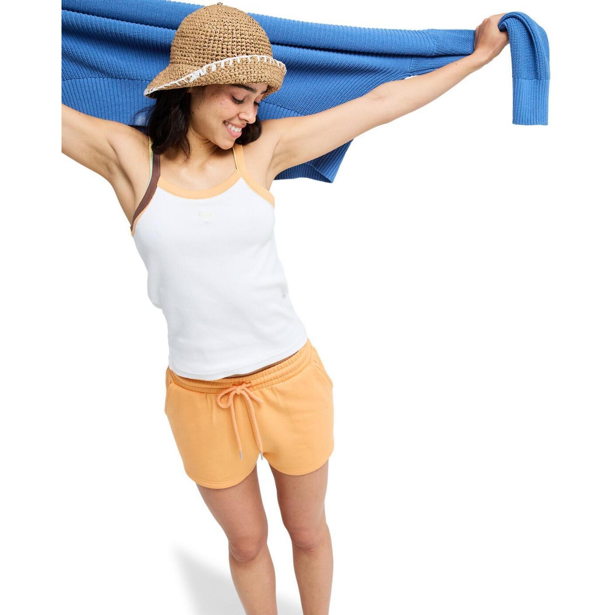 Spodenki dresowe dla Kobiety SURFING BY MOONLIGHT Pomarańczowy