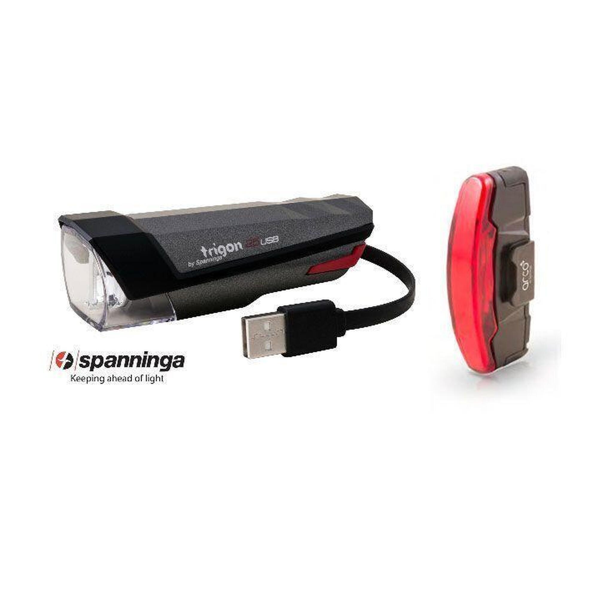 Zestaw Oświetleniowy Trigon Ii Usb 25 Lux