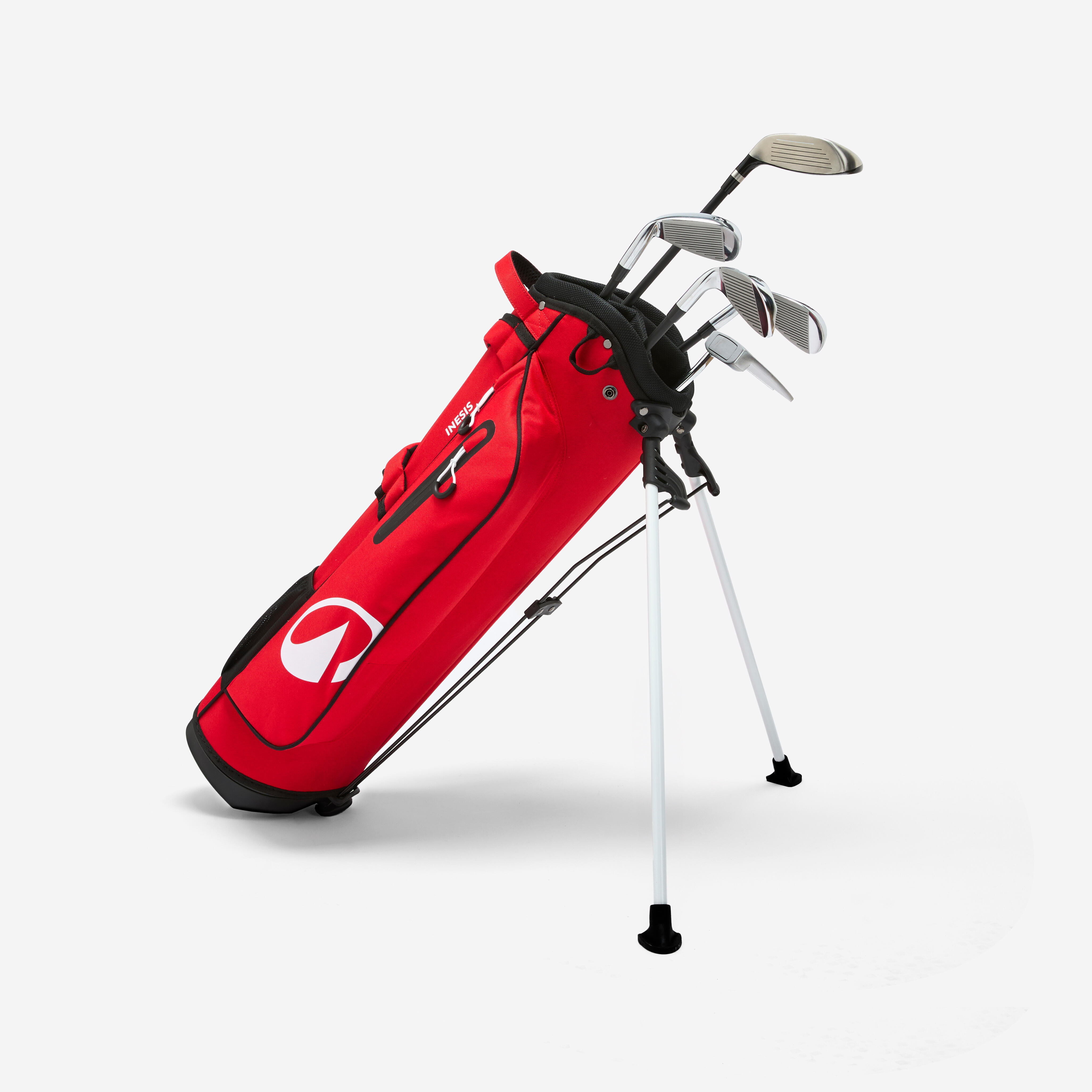 Kije golfowe zestaw dla dzieci 8-10 lat dla praworęcznych