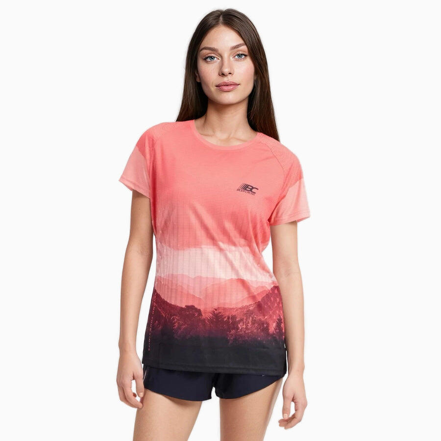 Damska koszulka oddychająca do biegania ADVENTURE