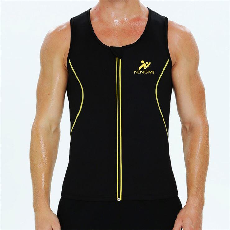 Kamizelka neoprenowa fitness wyszczuplająca dla mężczyzn SlimBody