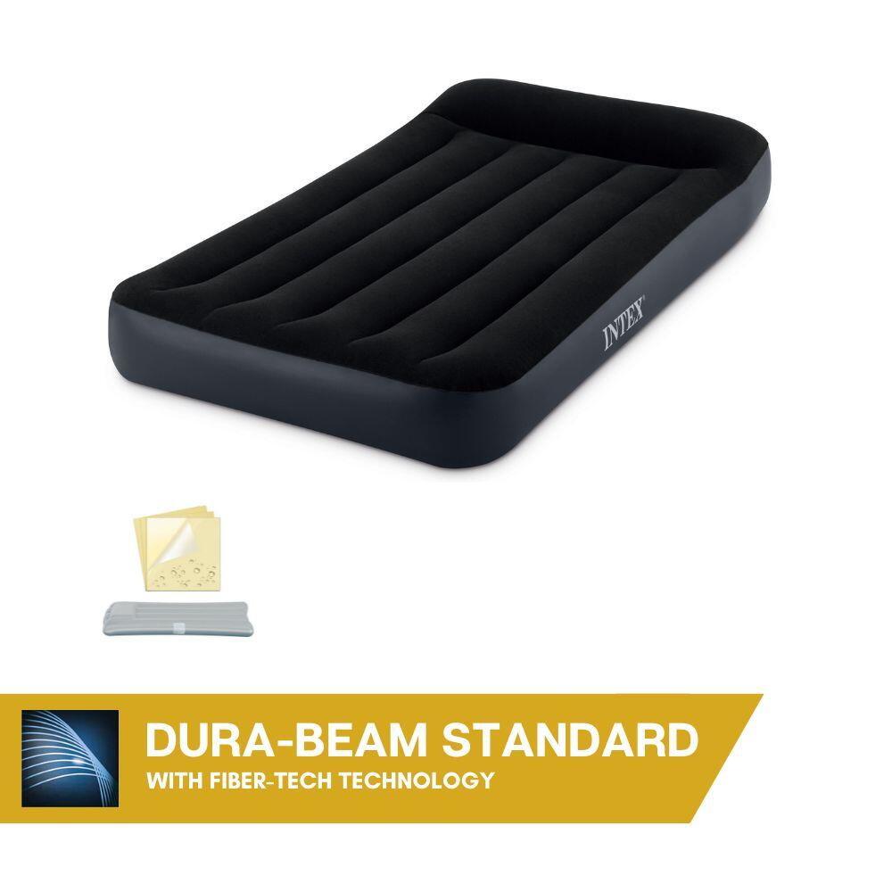 Materac dmuchany 191 x 99 cm z wbudowaną pompką Intex 64146