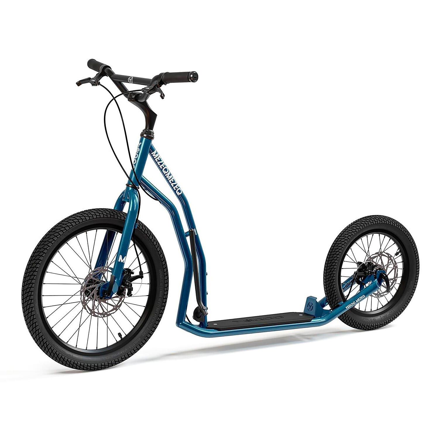 Hulajnoga Yedoo Mezeq z kołami 20/16 i hamulcami tarczowymi niebieska