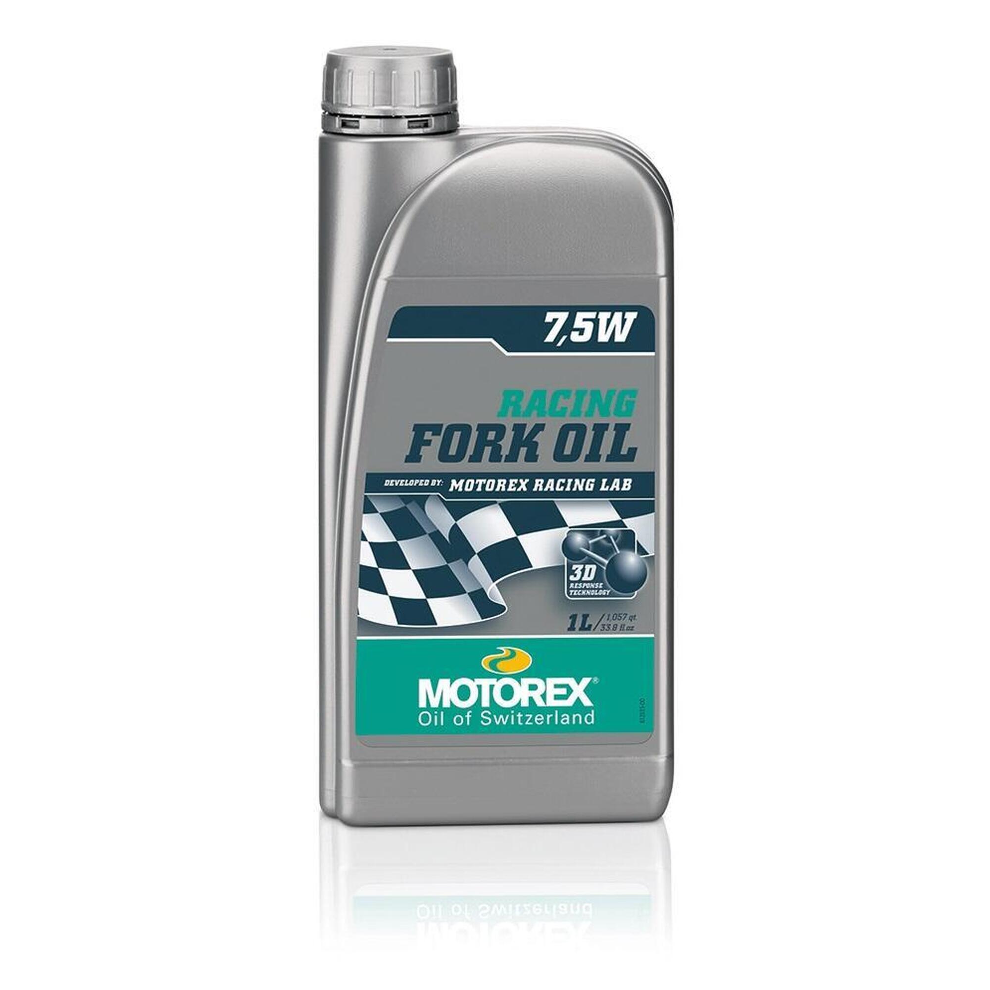 Olej Do Amortyzatorów Motorex Racing Fork Oil 7,5W Butelka 1L