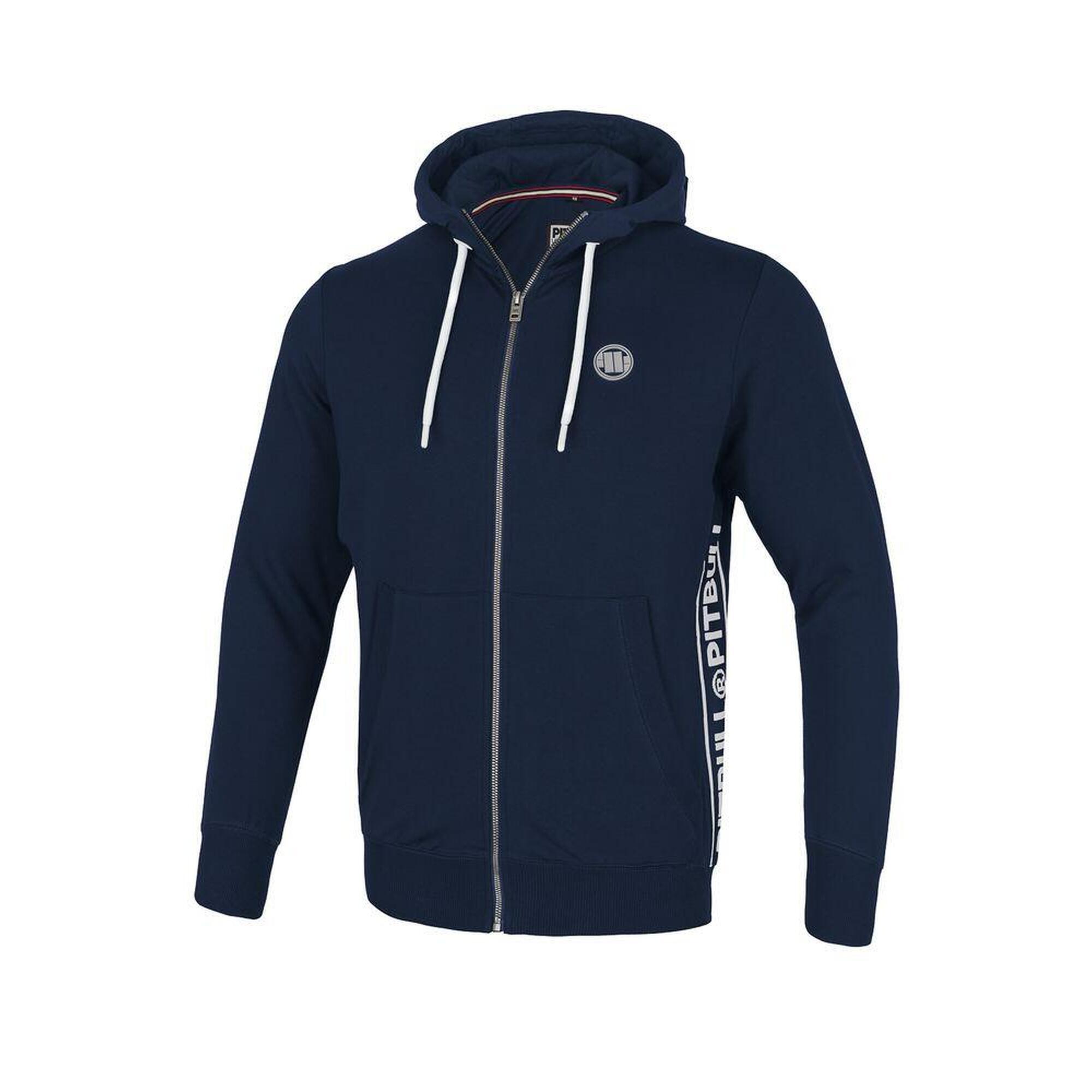 Bluza męska Pitbull rozpinana z kapturem French Terry Reno