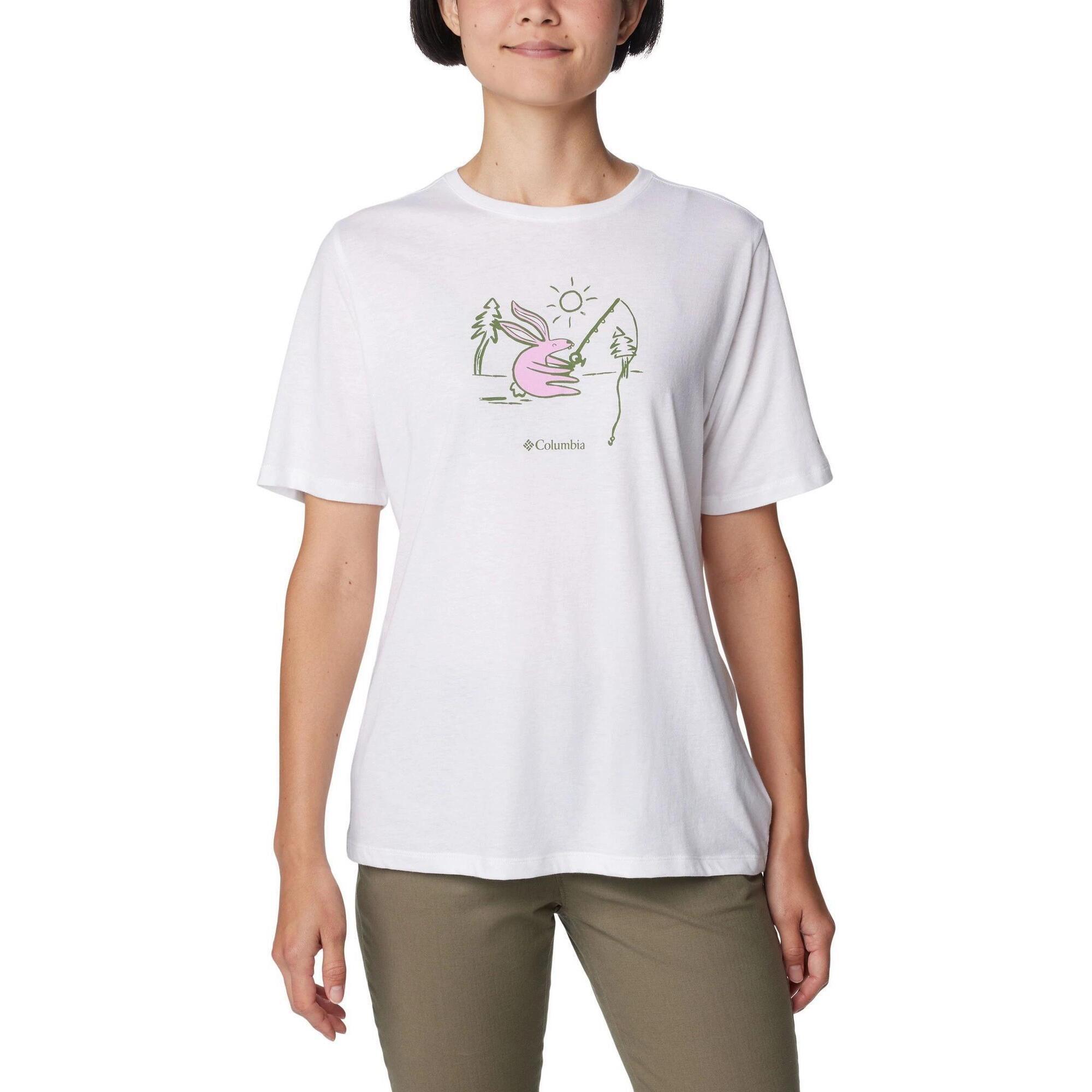 Koszulka damska Columbia Bluebird Day Relaxed Crew Neck z krótkim rękawem