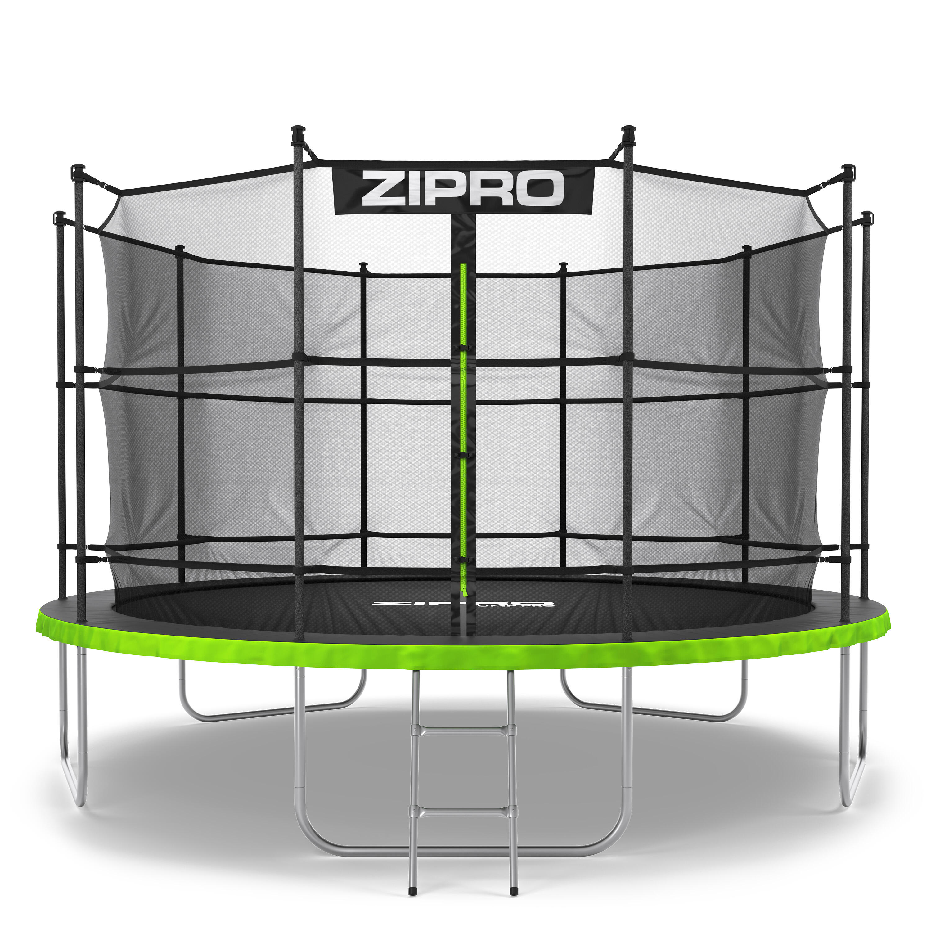 Trampolina ogrodowa Zipro Jump Pro z siatką wewnętrzną 12FT 374cm