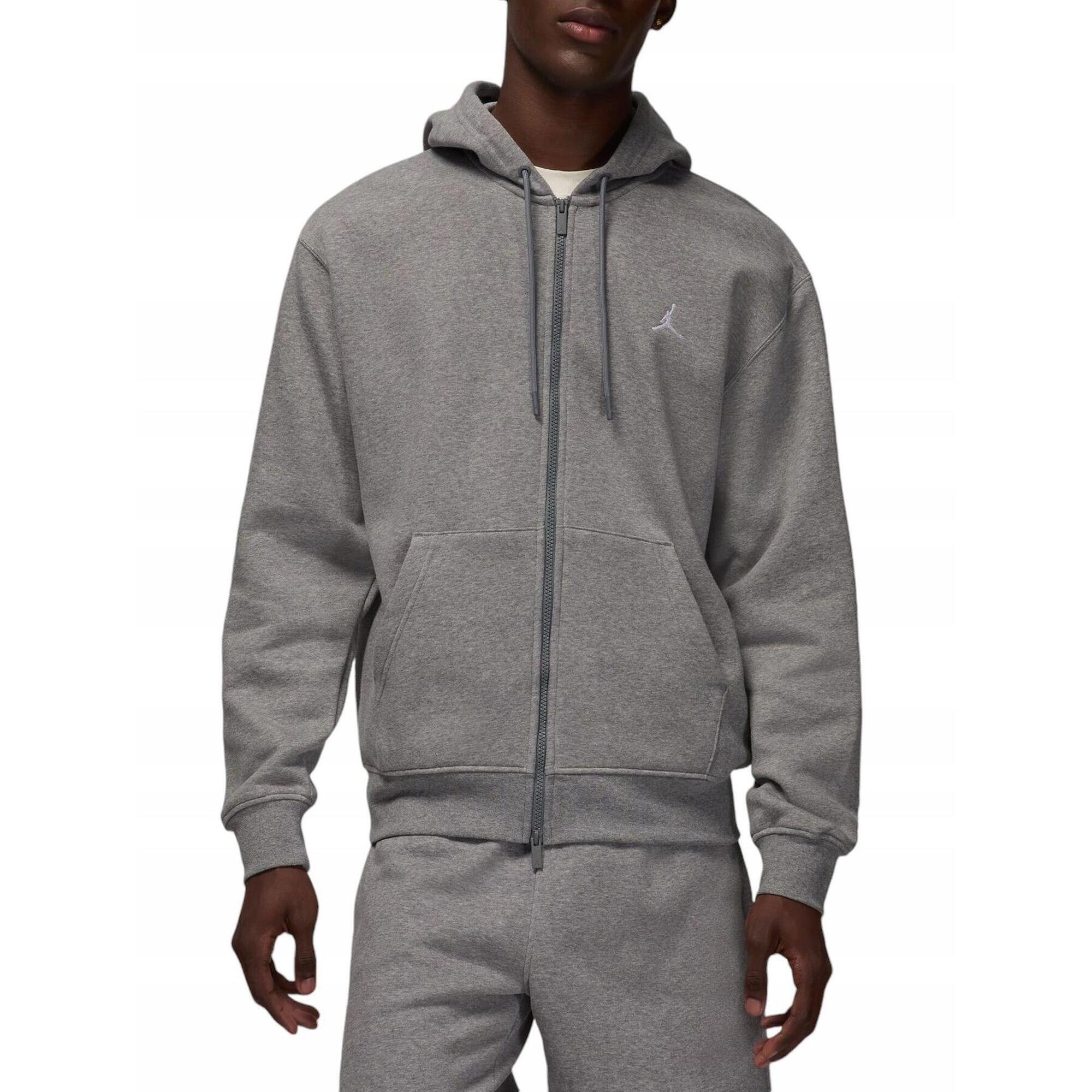 Męska bluza z kapturem Air Jordan Brooklyn Fleece Jumpman Szara - FV7289-091 XL