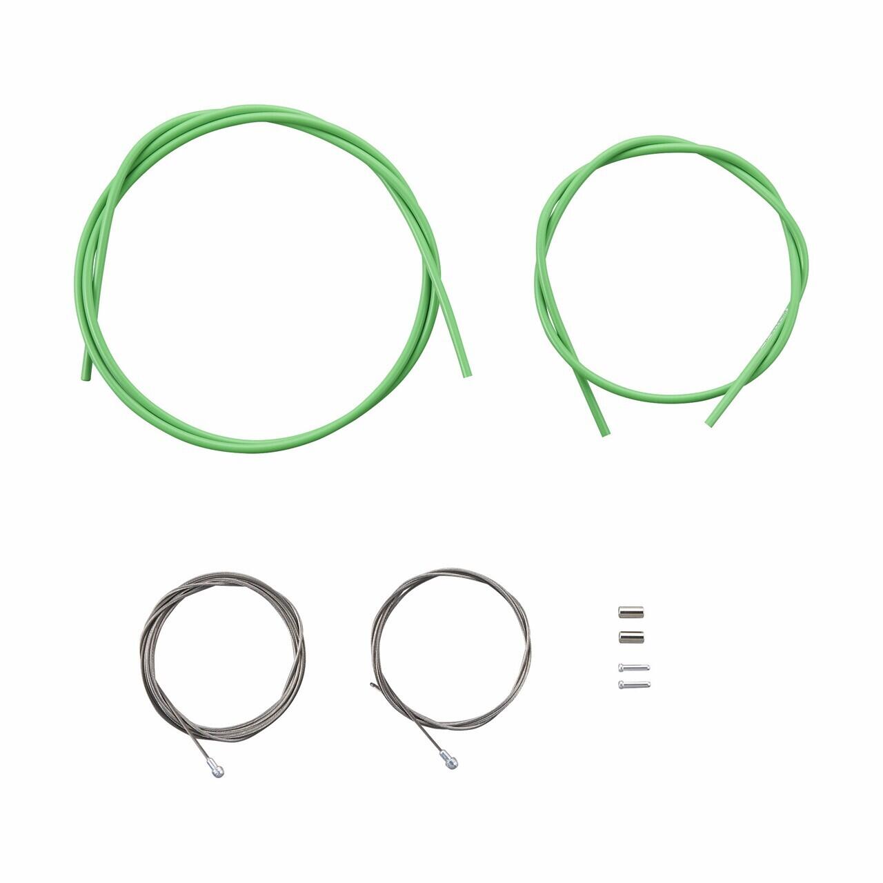 Zestawy linek hamulcowych z osłonami końcówek linek i powłok ze stali nierdzewne