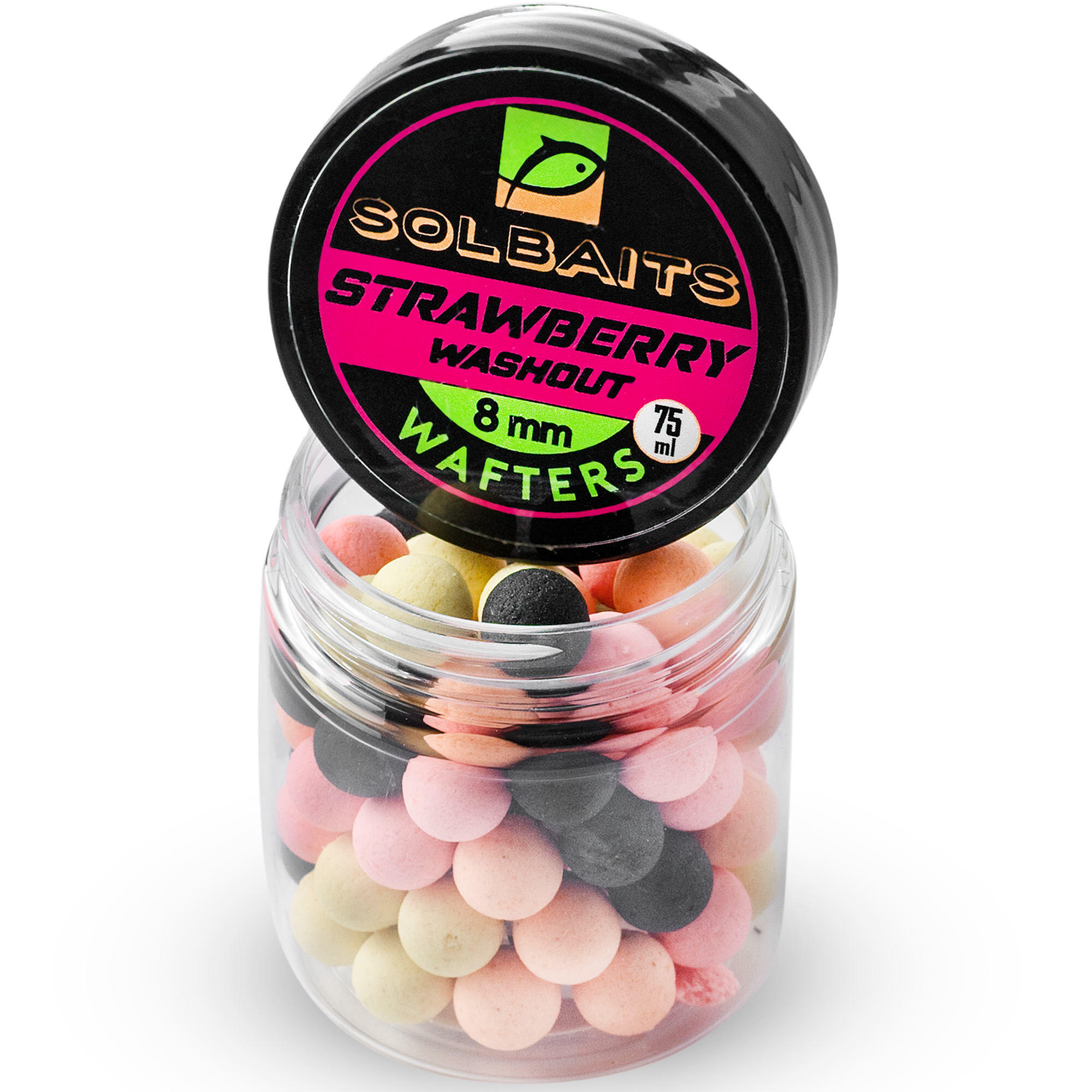 Przynęta Kulki Wafters Solbaits Strawberry Washout Mix 8Mm 50Ml