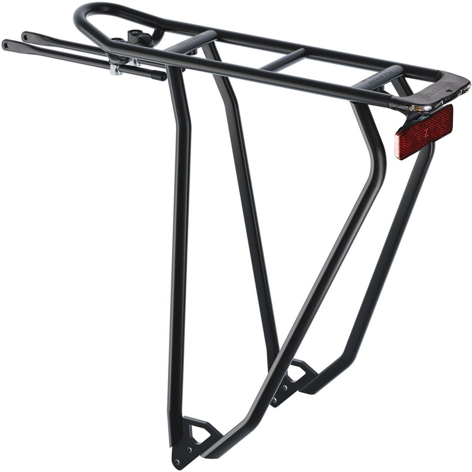 Tylny bagażnik rowerowy Racktime Shine Evo Light 2.0 AC Snapit 2.028"