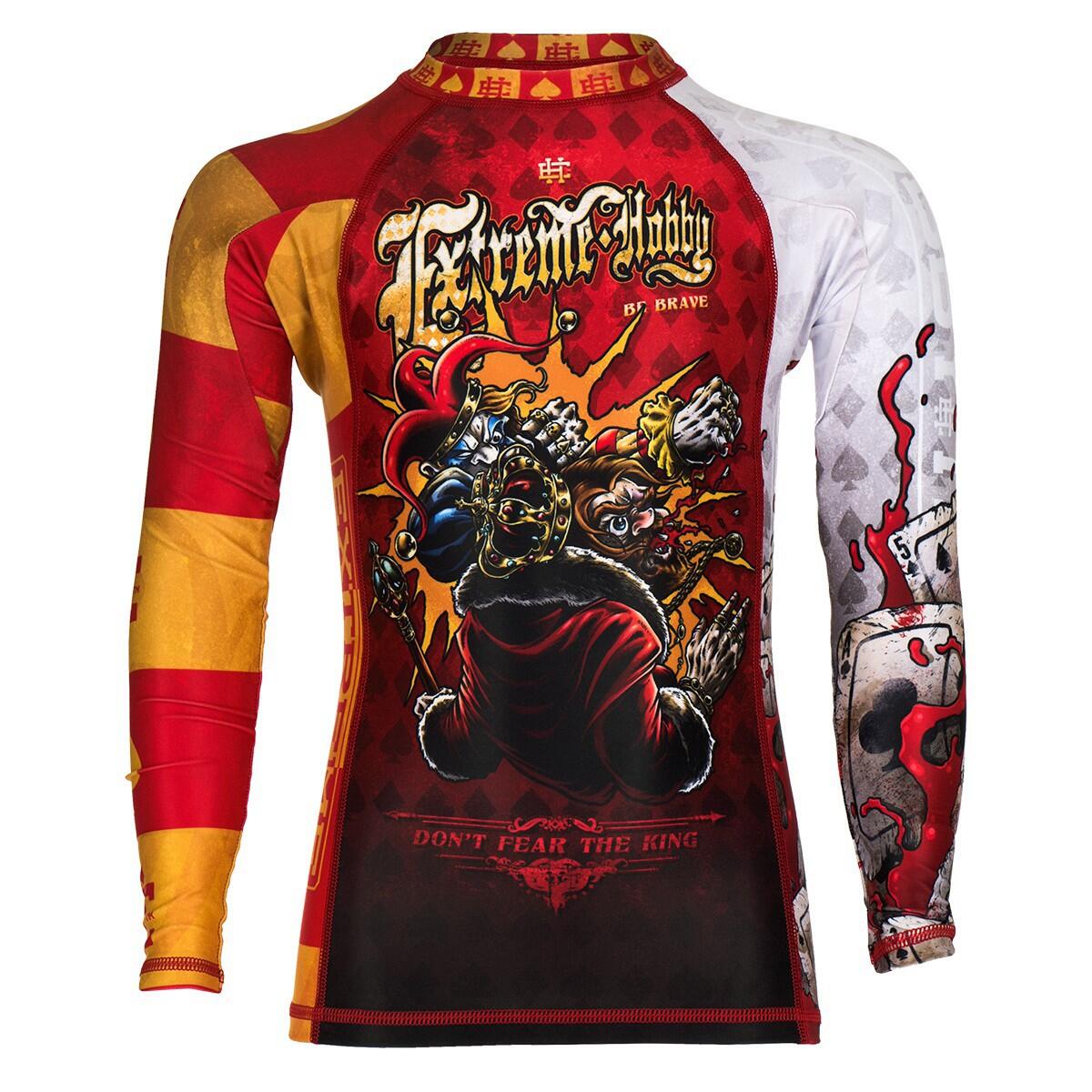 Koszulka Rashguard dla dzieci długi rękaw MMA EXTREME HOBBY KILLER CARDS 2