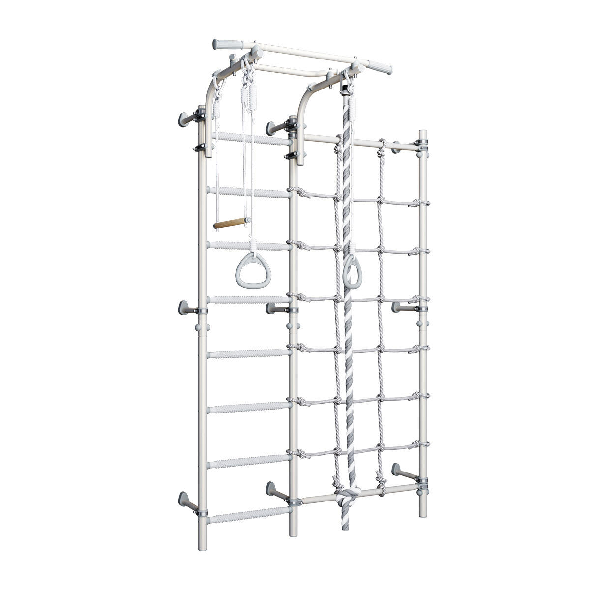 drabinka gimnastyczna Wallbarz Funny Monkey 8W biała