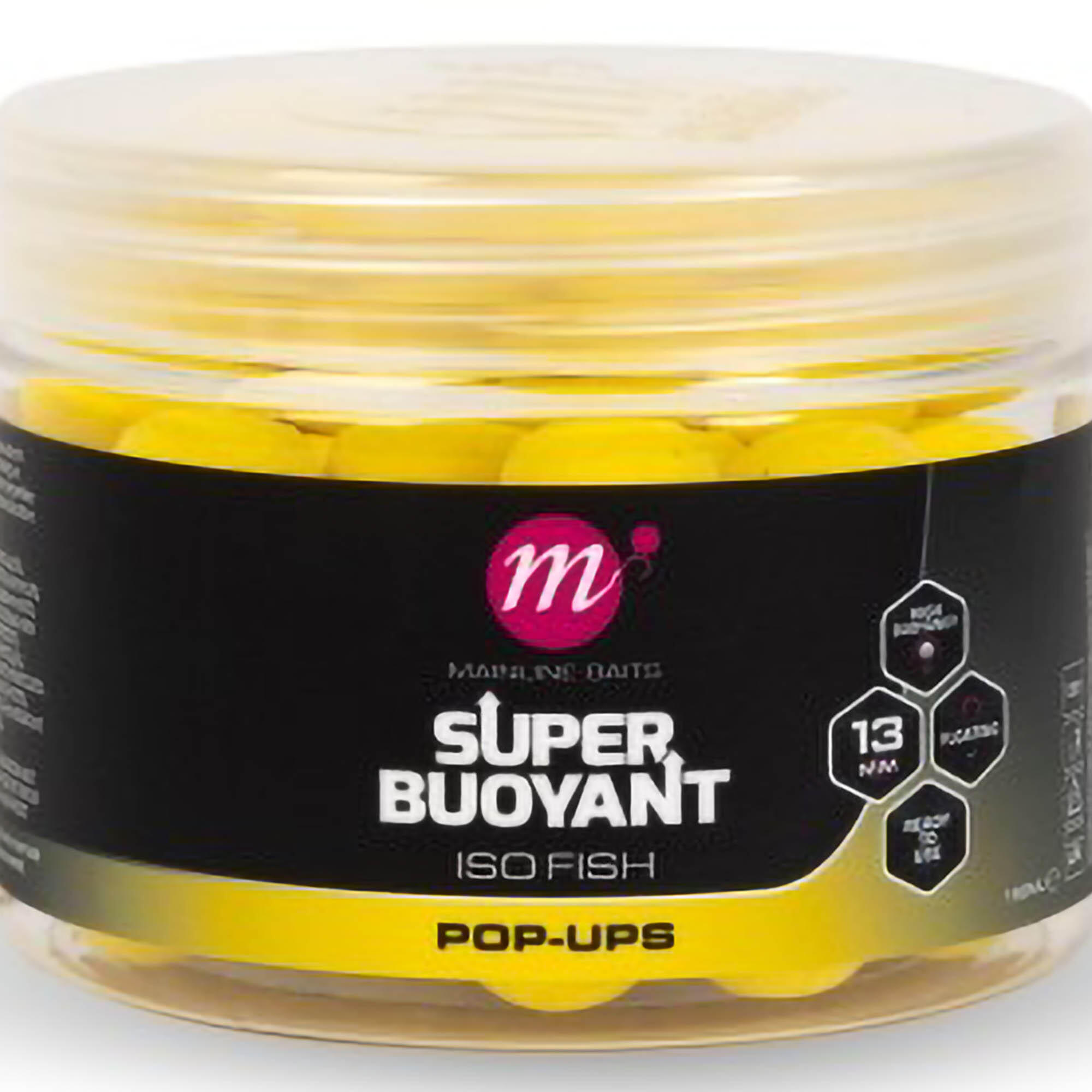 Przynęta Kulki Mainline ISO Fish Super Buoyant Pop-Ups 13mm Yellow