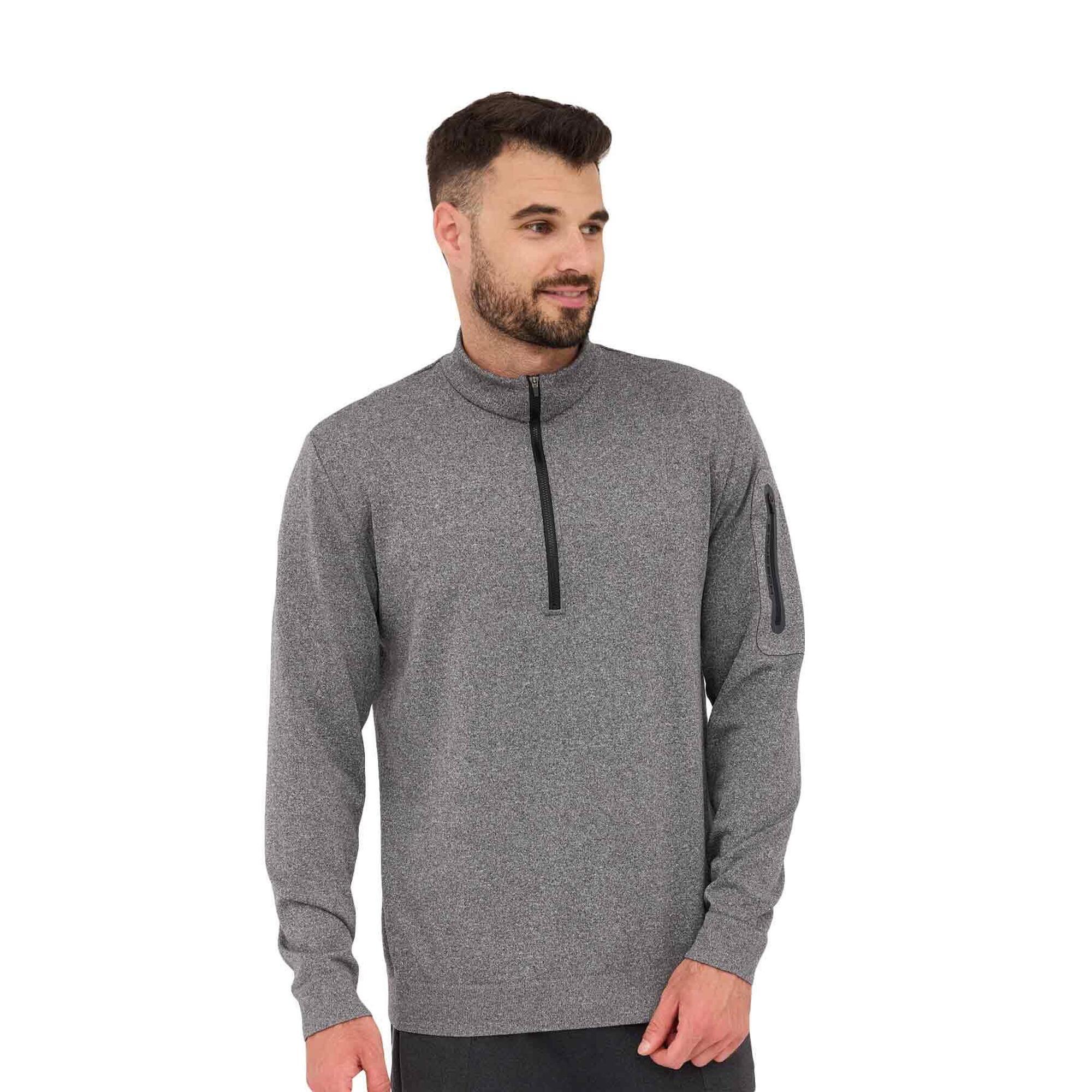 Bluza męska wełniana z krótkim ekspresem Brubeck OUTDOOR MERINO