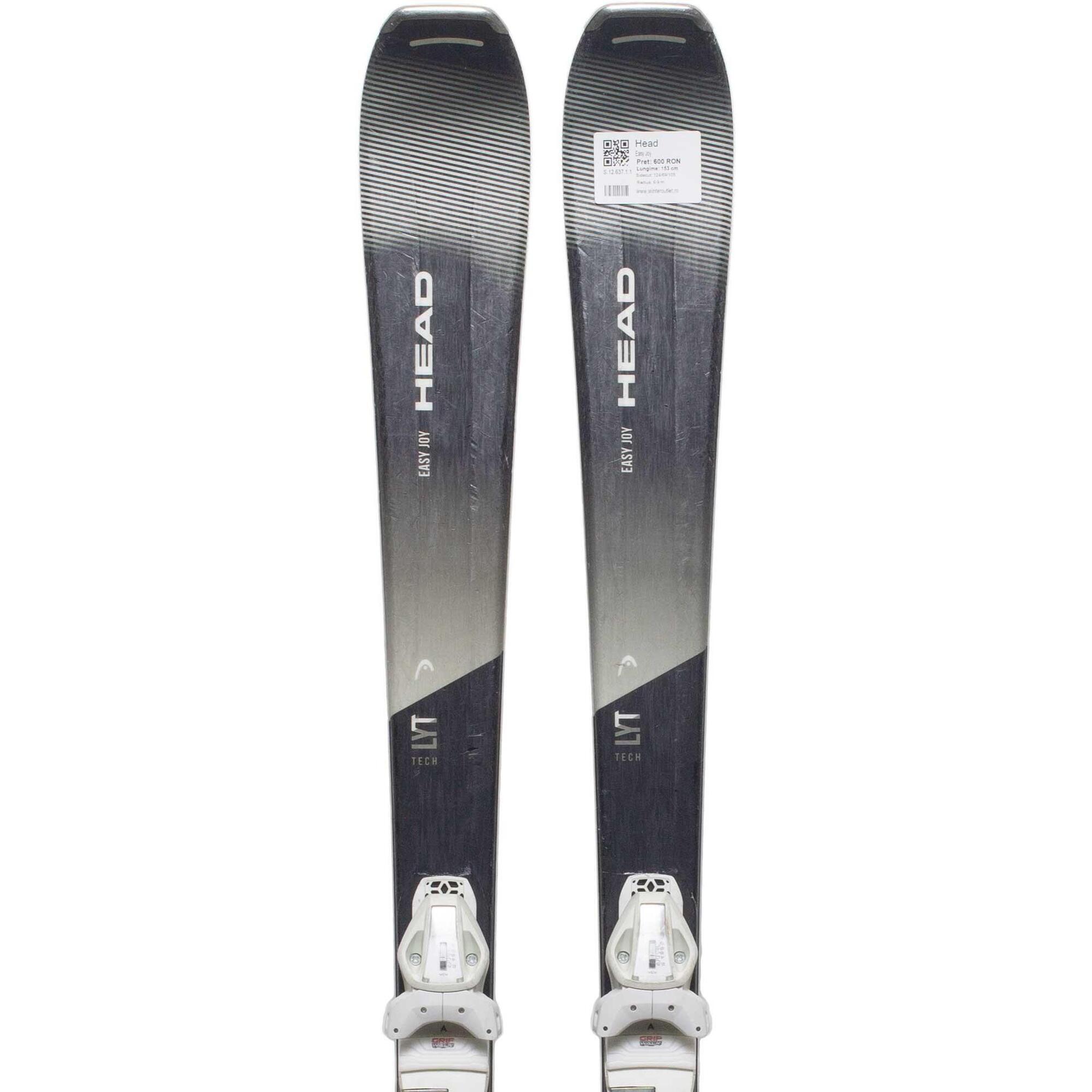 Second Life- Narty HEAD Easy Joy, 158 cm- Stan dobry