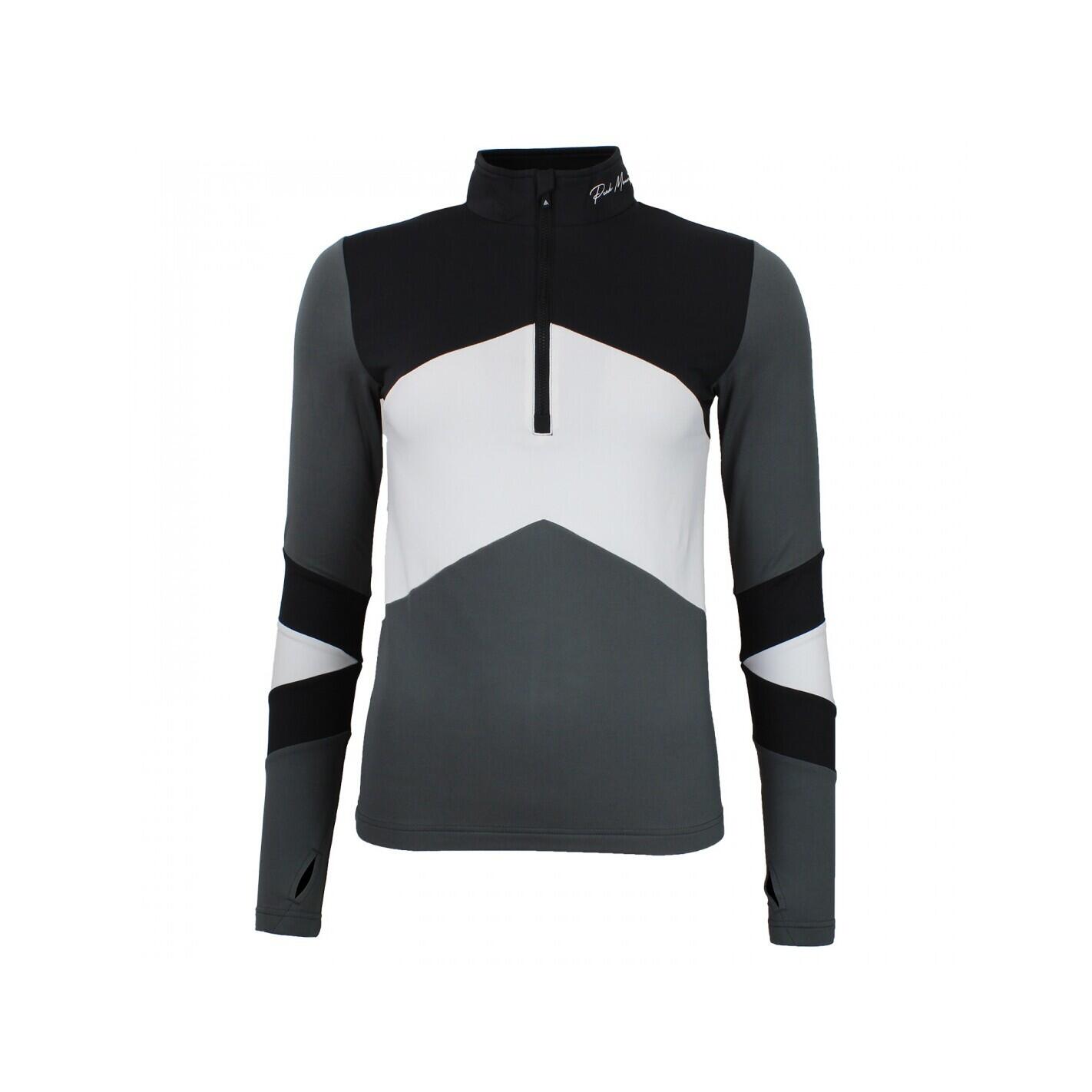 Damska koszulka 1st Skin z zamkiem błyskawicznym Peak Mountain