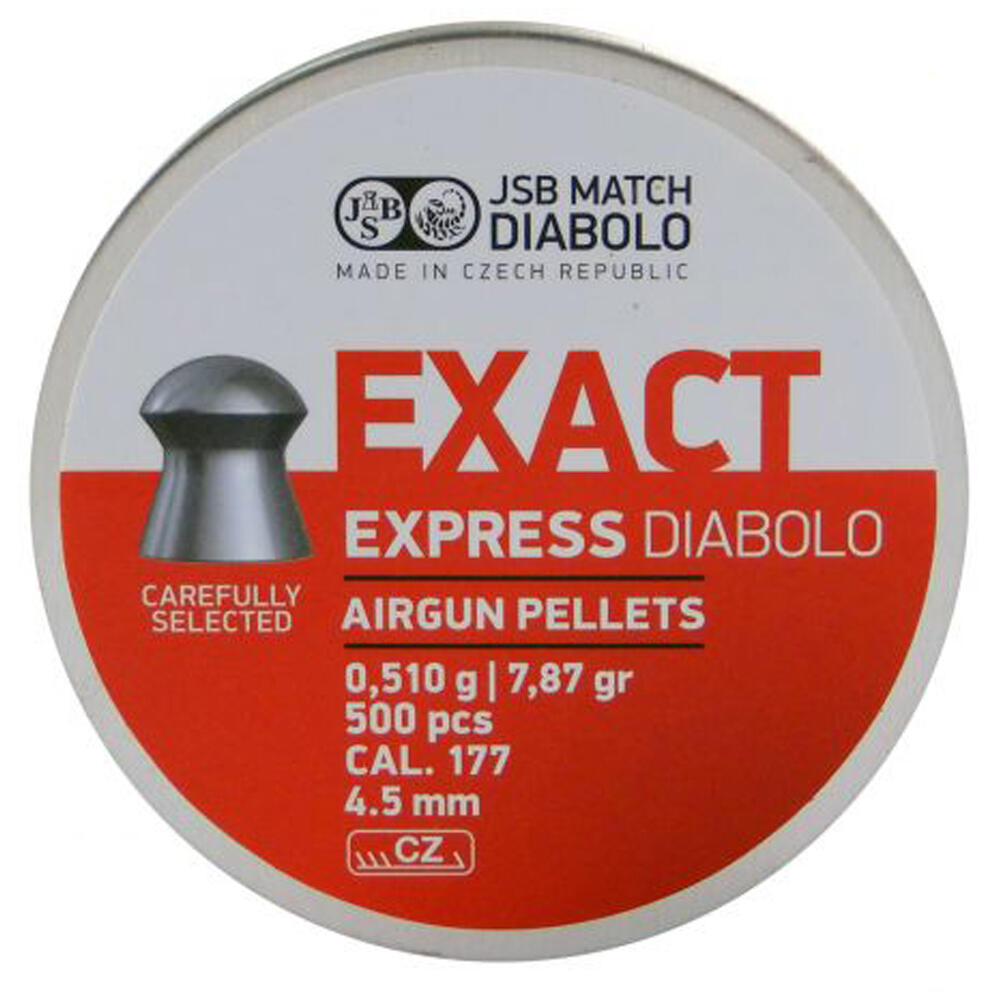 Śrut do wiatrówek Exact Express 0,51 grama kal. 4,52 mm 500 sztuk