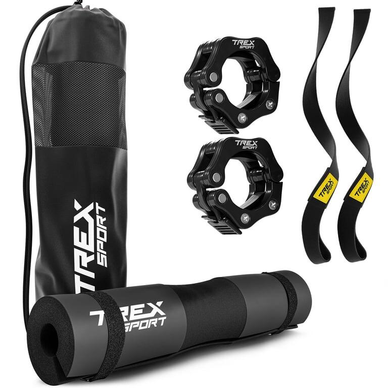 Zestaw akcesoriów do sztangi Trex Sport TX‑042BPS ochraniacz paski zaciski 25mm
