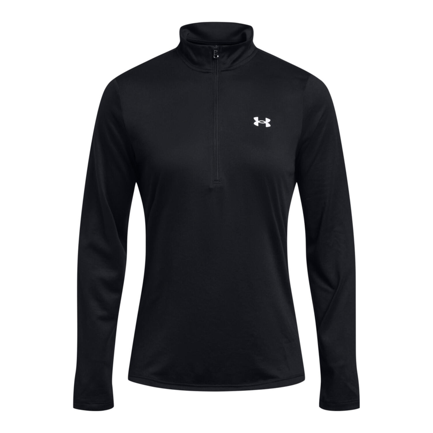 Damski top treningowy z zamkiem błyskawicznym 1/2 Under Armour Solid