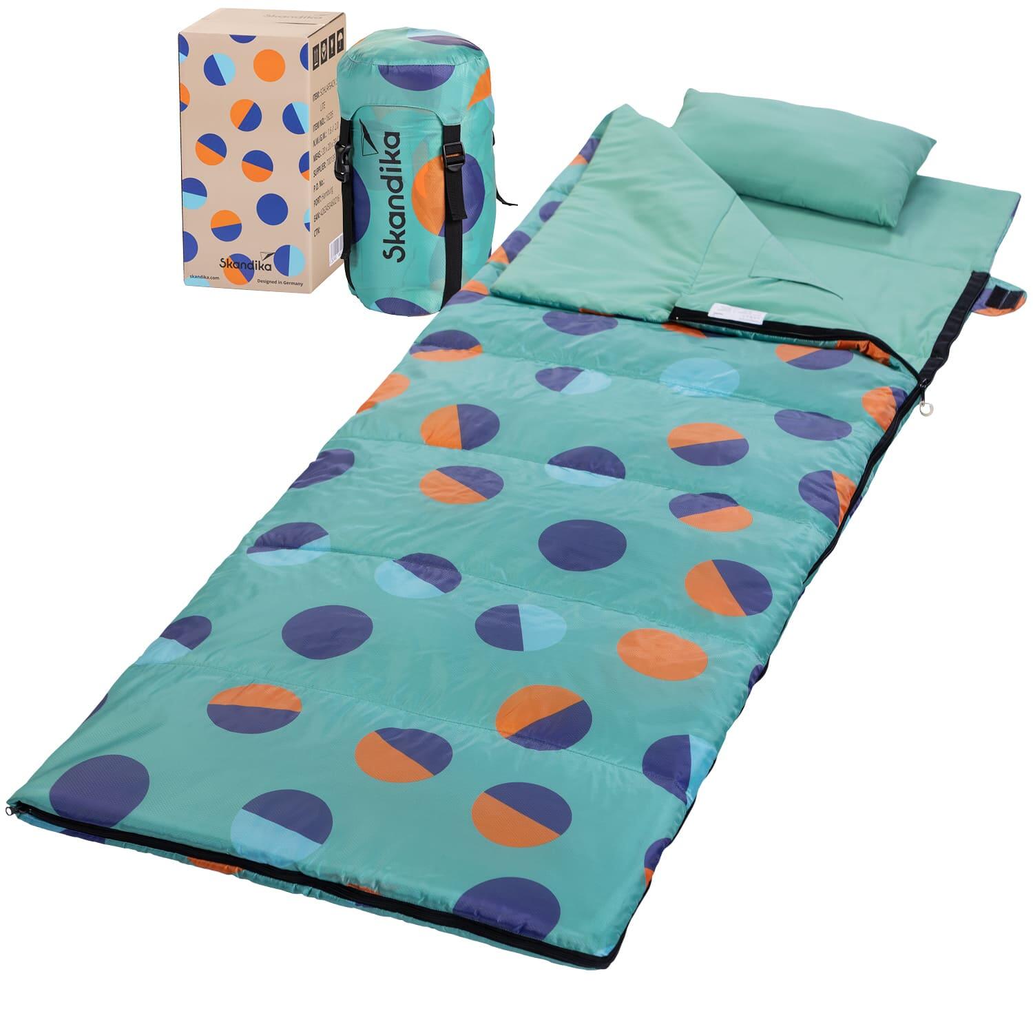 Śpiwór kempingowy, turystyczny, lekki Sovro Lite 220 Sunrise, 3 sezony, 15°C-5°C