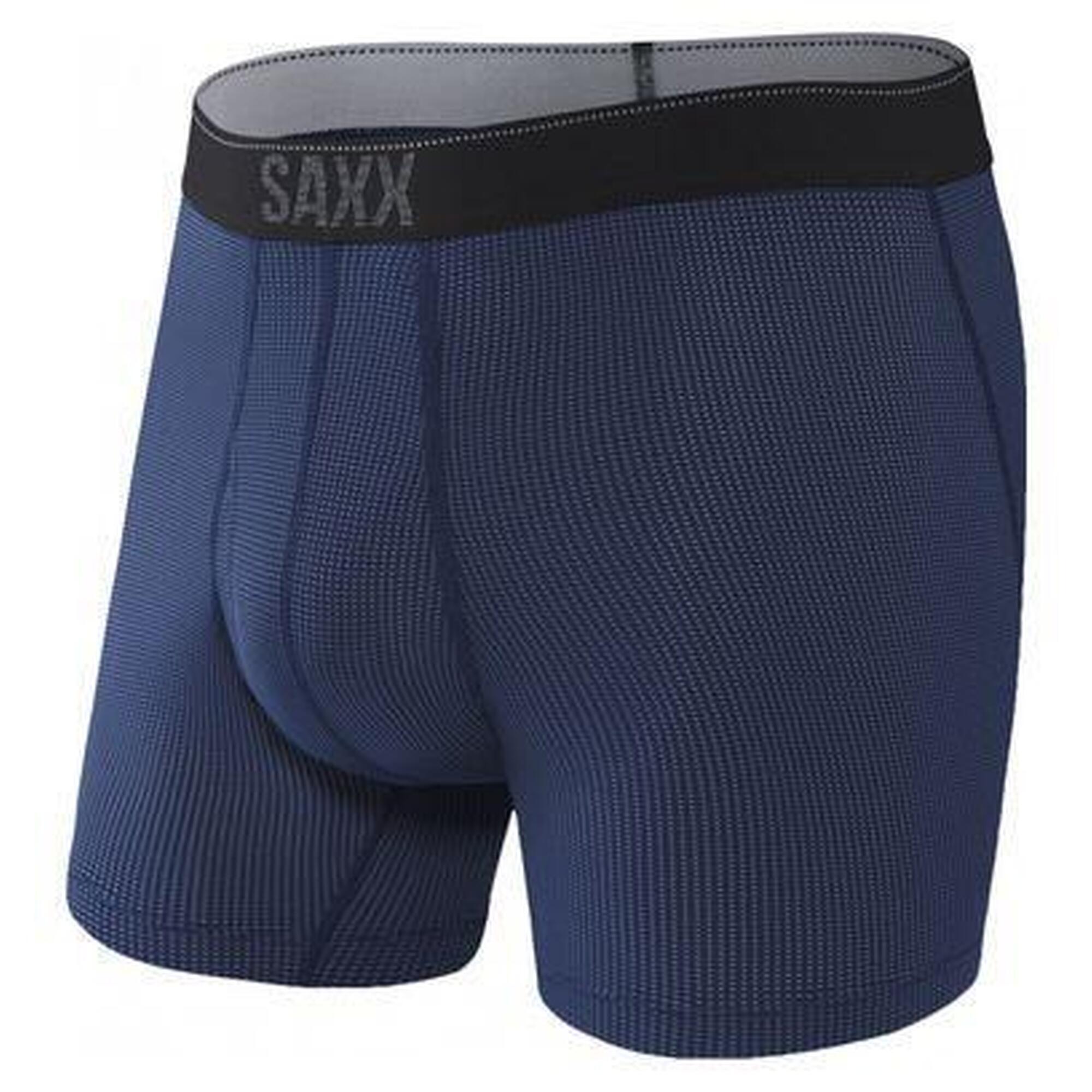 Bokserki termoaktywne męskie Saxx Quest Boxer Brief Fly