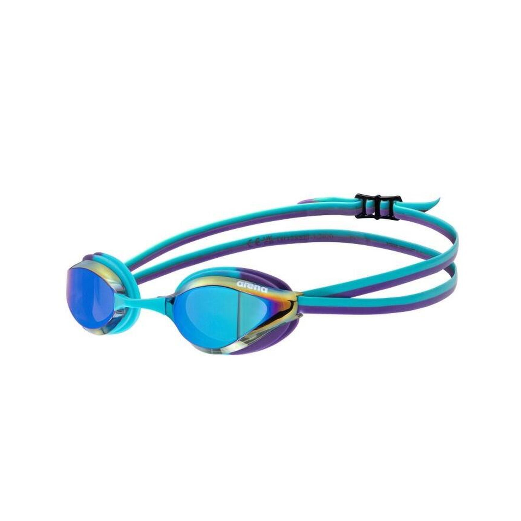 Okulary pływackie junior treningowe na basen mirror antifog Arena Python
